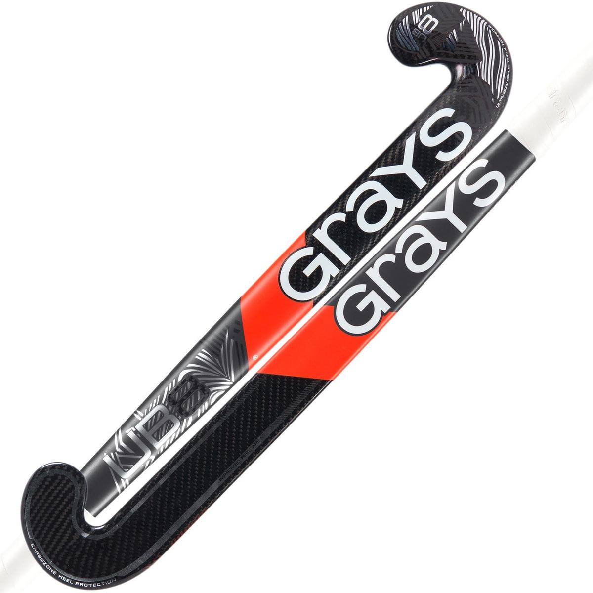 Grays UB8 Black/Grey Hockey Stick 25/26 | ONE Sports Warehouse