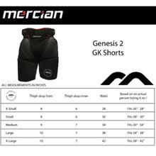 Mercian Genesis 2 GK Shorts Black
