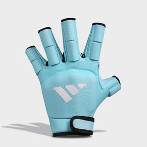 Adidas OD Hockey Glove Aqua/White - one sports warehouse
