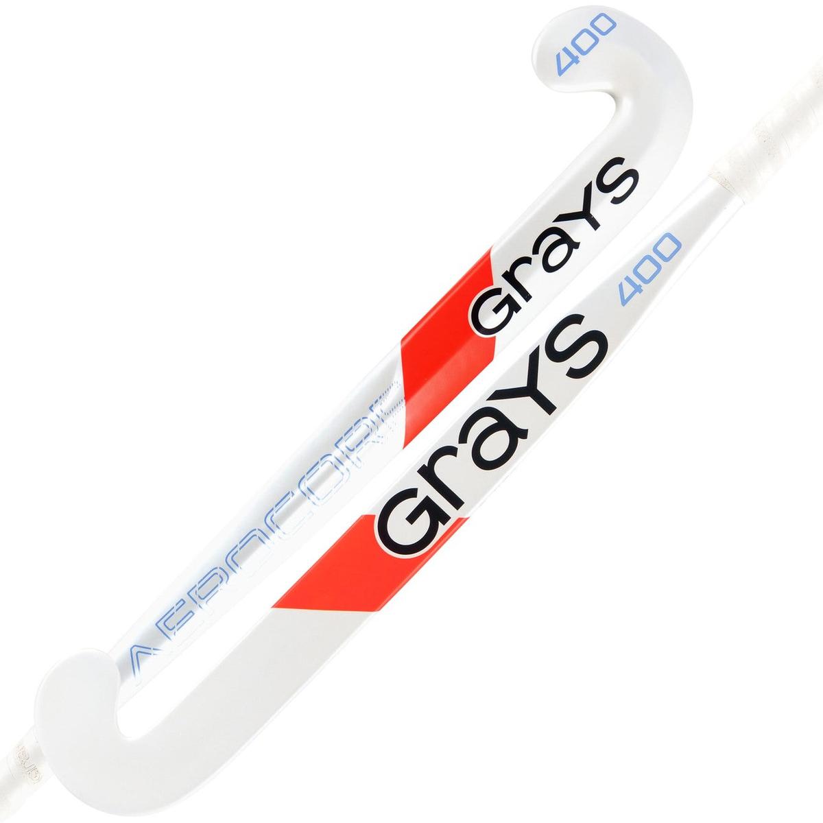 Grays AC400 Dynabow-S White Hockey Stick 25/26 | ONE Sports Warehouse