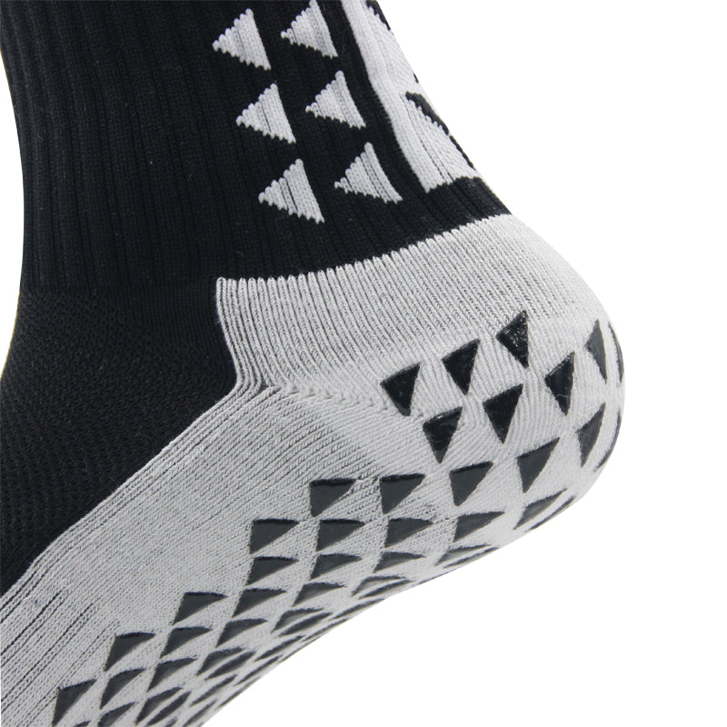 Anti-Slip Socks - Black — Side View | ONE Sports Warehouse
