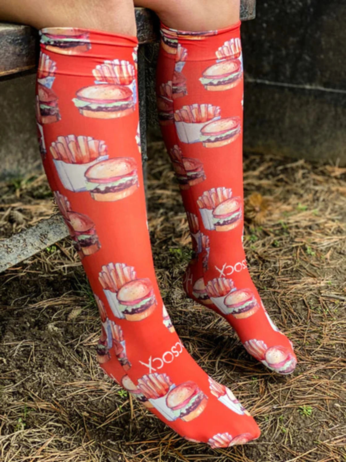 Hocsocx Burger and Fries Inner Socks | ONE Sports Warehouse