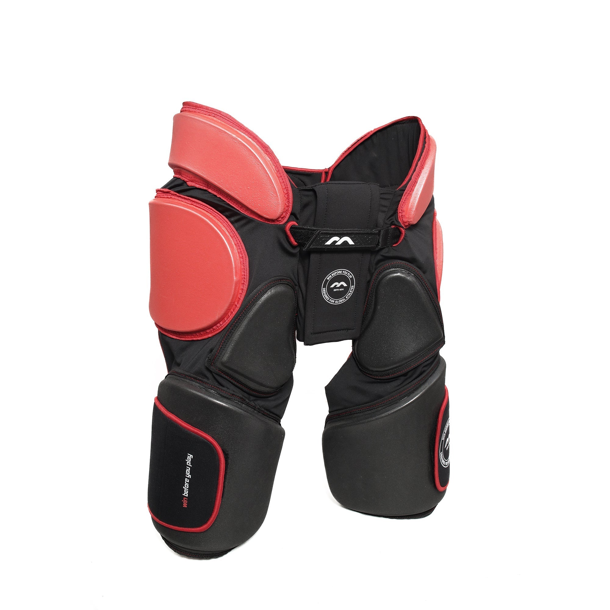 Mercian Evolution 1 Goalkeeping Girdle with Overshorts Black/Red - Large