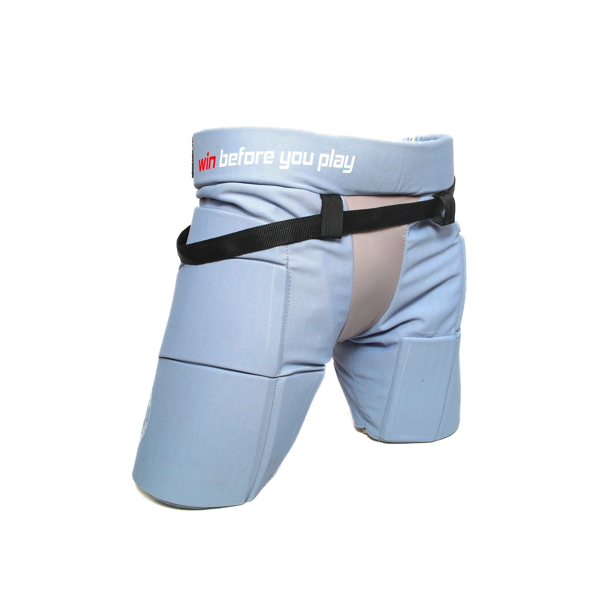 Mercian Genesis 3 Junior Goalkeeping Shorts Silver Grey - rear view (1)