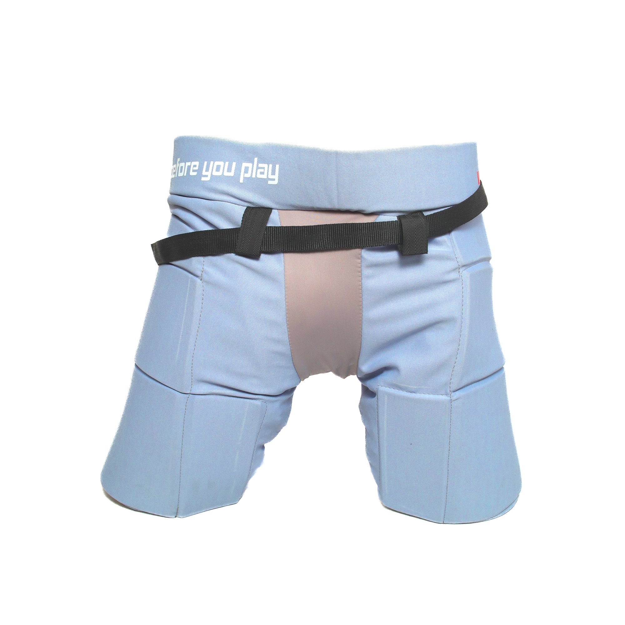 Mercian Genesis 3 Junior Goalkeeping Shorts Silver Grey - rear view (2)
