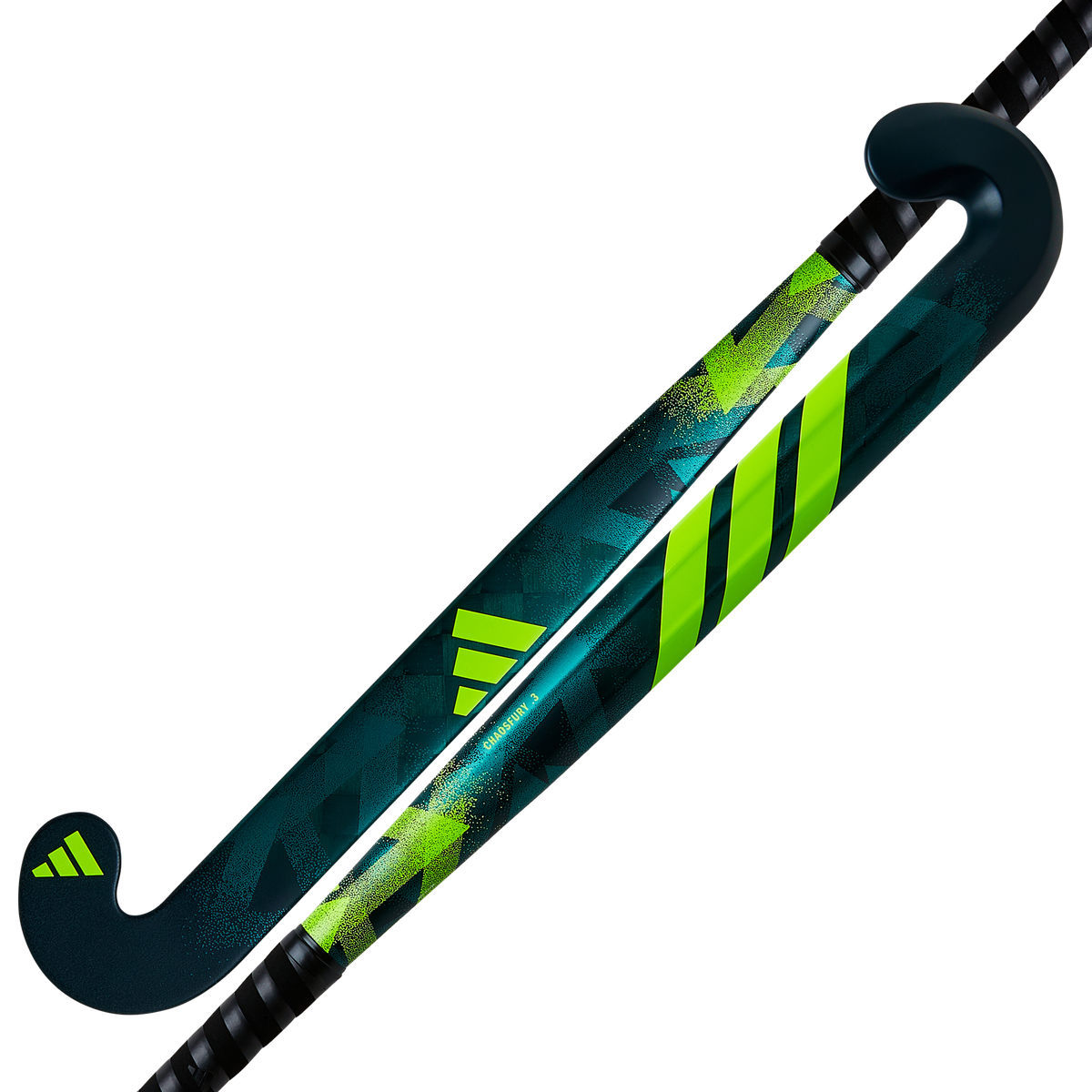 Adidas Chaosfury .3 Pure Teal/Lucid Lemon Hockey Stick 25/26 | ONE Sports Warehouse