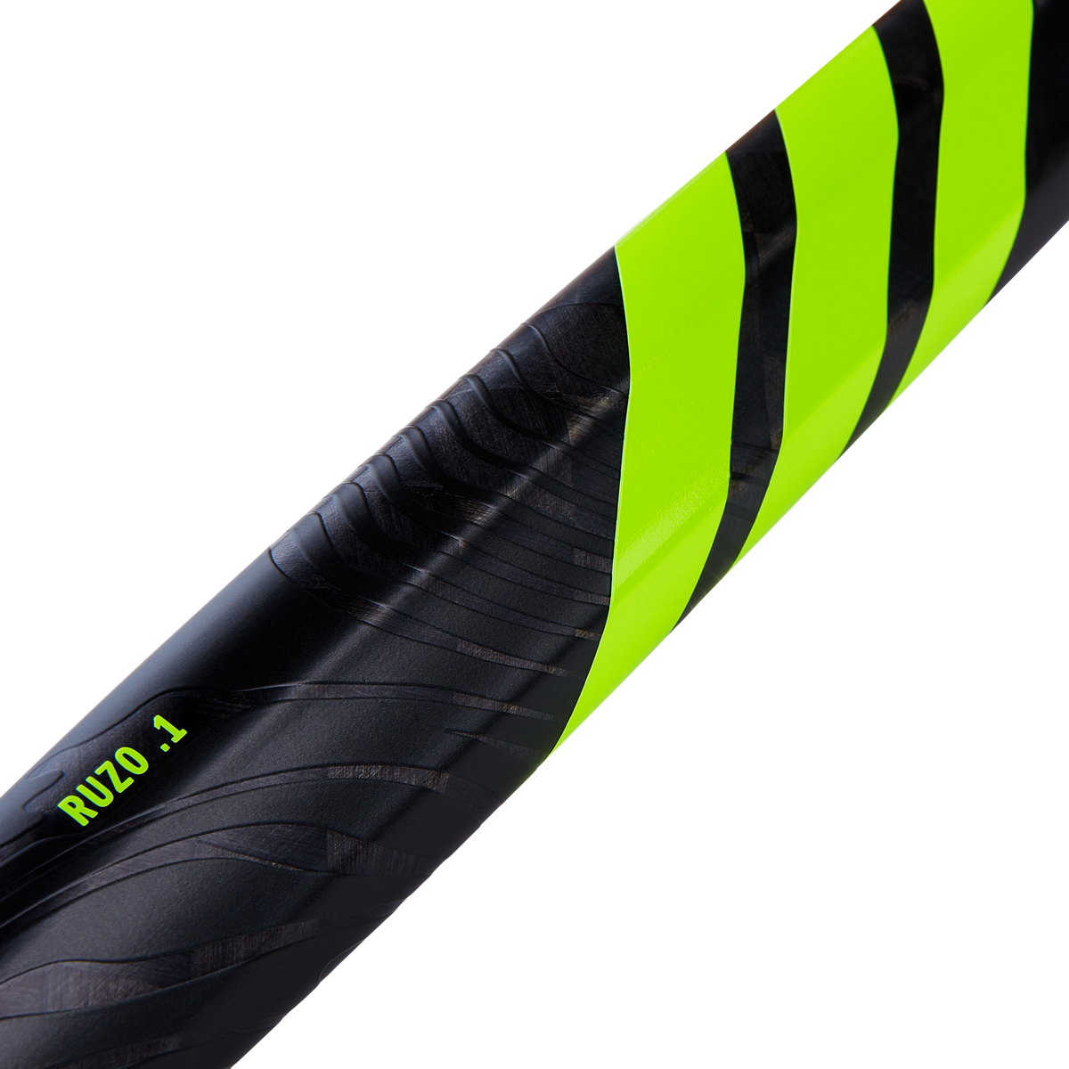 Adidas Ruzo .1 Black/Lucid Lemon Hockey Stick 25/26 | ONE Sports Warehouse