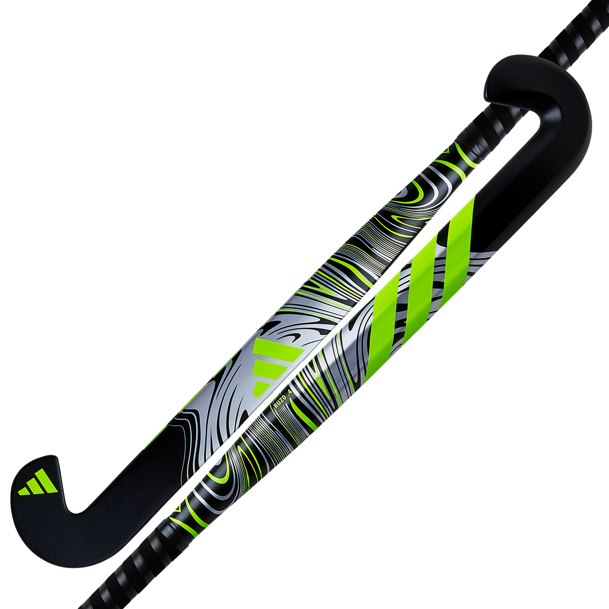 Adidas Ruzo .4 Black/Lucid Lemon Hockey Stick 25/26 | ONE Sports Warehouse