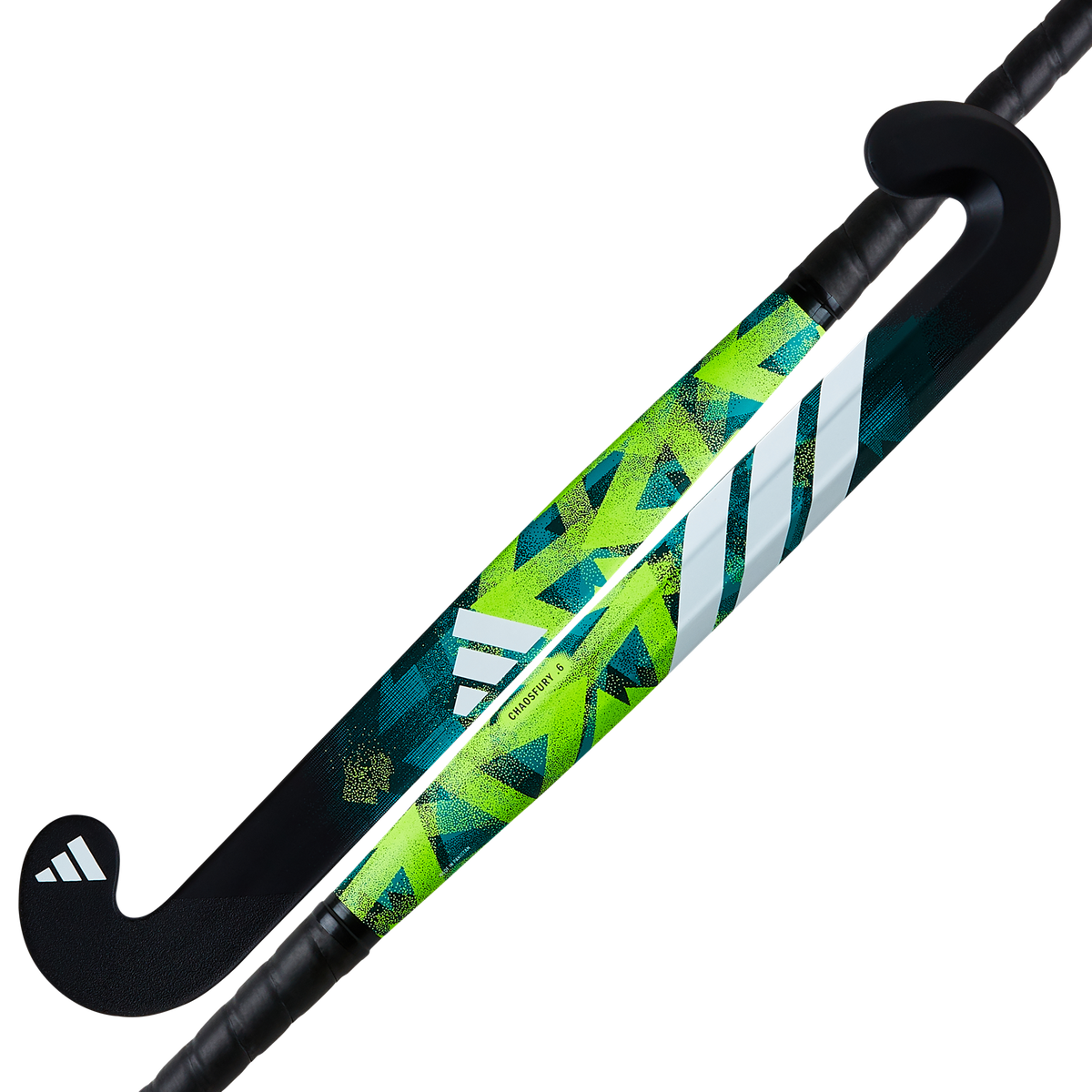 Adidas Chaosfury .6 Pure Teal/Lucid Lemon Junior Hockey Stick 25/26 | ONE Sports Warehouse