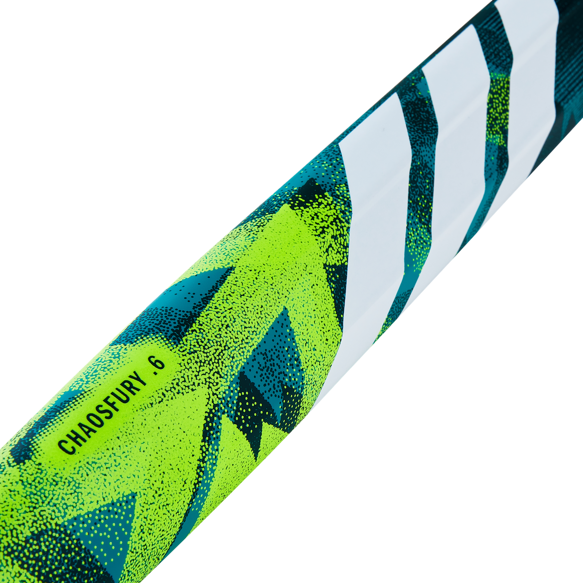 Adidas Chaosfury .6 Pure Teal/Lucid Lemon Junior Hockey Stick 25/26 | ONE Sports Warehouse
