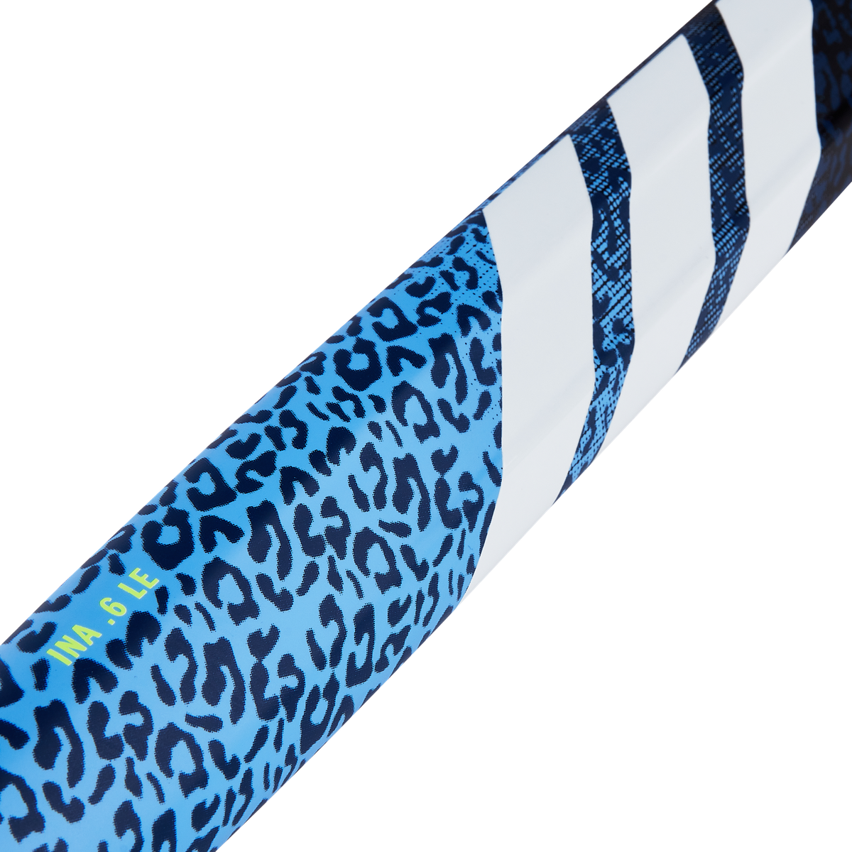 Adidas Ina .6 LE Blue Fusion Leopard Junior Hockey Stick 25/26 | ONE Sports Warehouse
