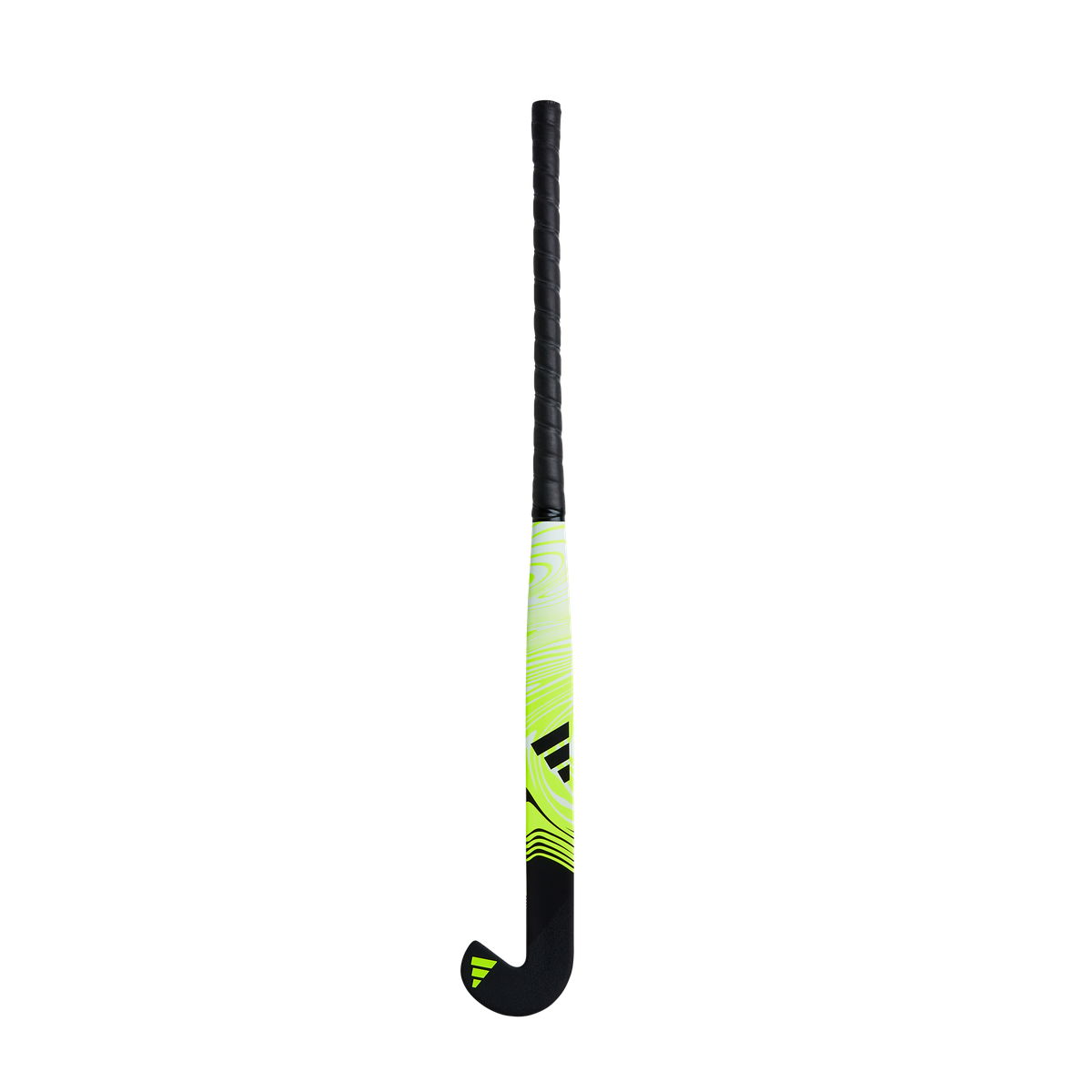 Adidas Ruzo .6 Metallic Grey/Lucid Lemon Junior Hockey Stick 25/26 | ONE Sports Warehouse