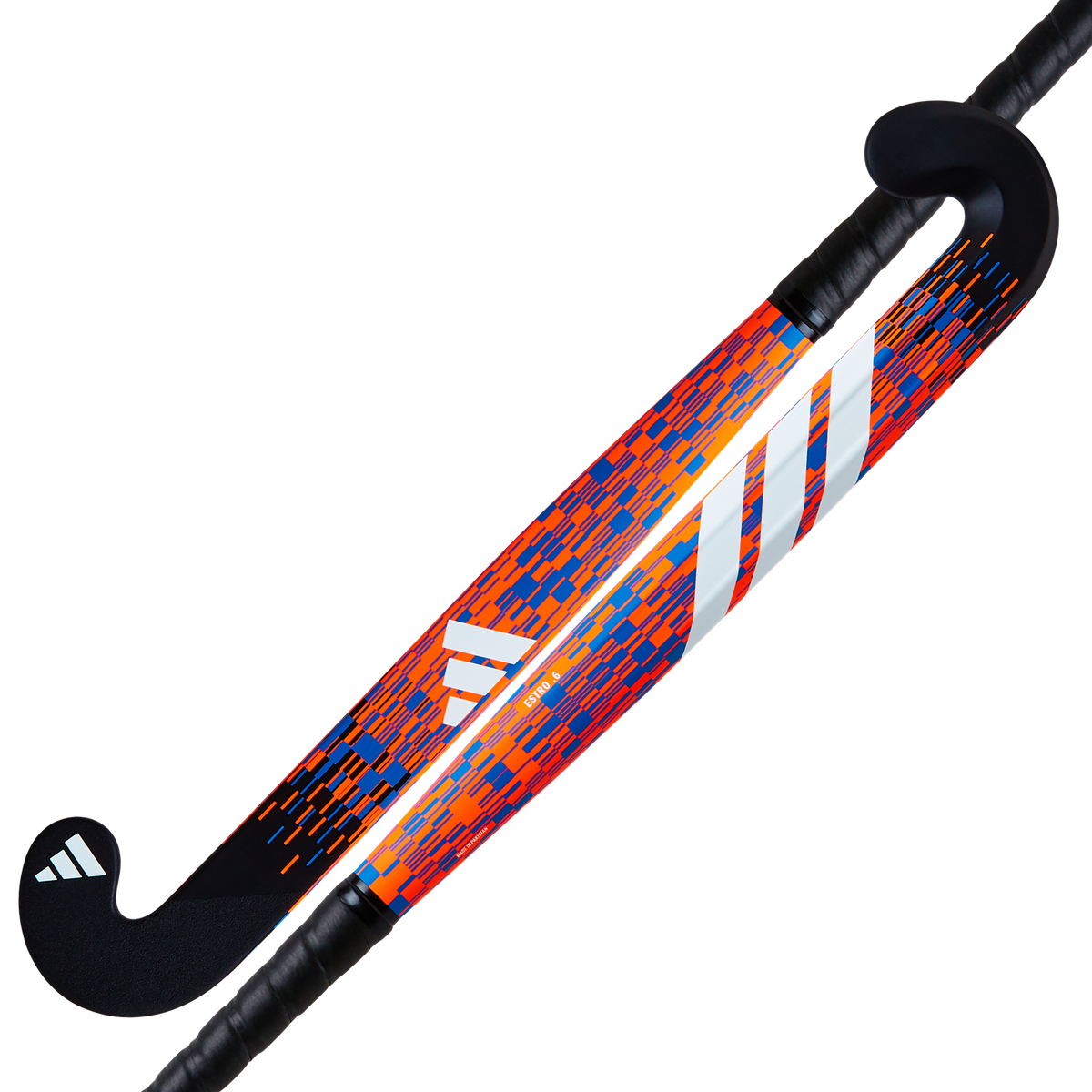 Adidas Estro .6 Bright Royal/Team Solar Orange Junior Hockey Stick 25/26 | ONE Sports Warehouse