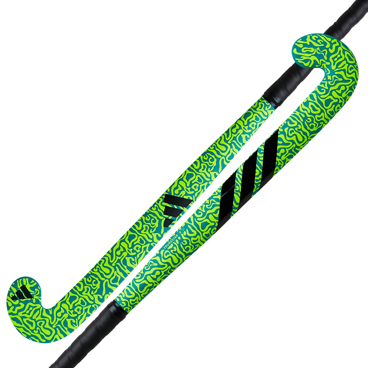 Adidas Youngstar .9 Pure Teal/Lucid Lemon Junior Hockey Stick 25/26 | ONE Sports Warehouse