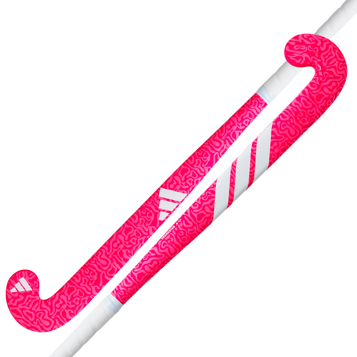 Adidas Youngstar .9 Shock Pink/Lucid Pink Junior Hockey Stick 25/26 | ONE Sports Warehouse