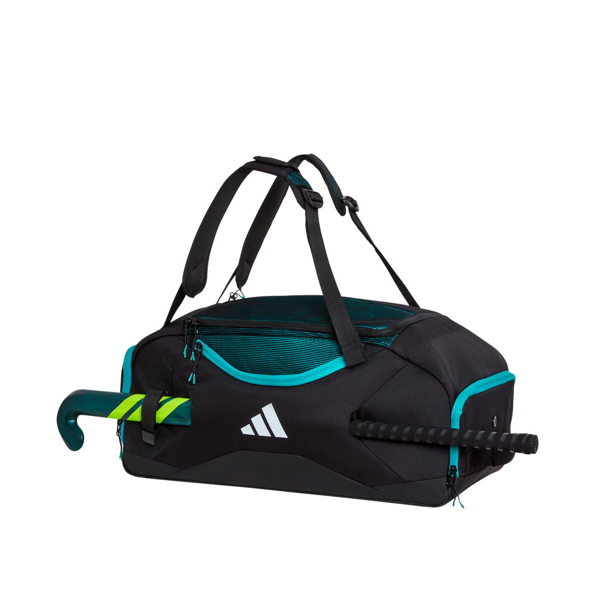 Adidas X-Symbolic .3 Hockey Holdall Black/Pure Teal 25/26 | ONE Sports Warehouse