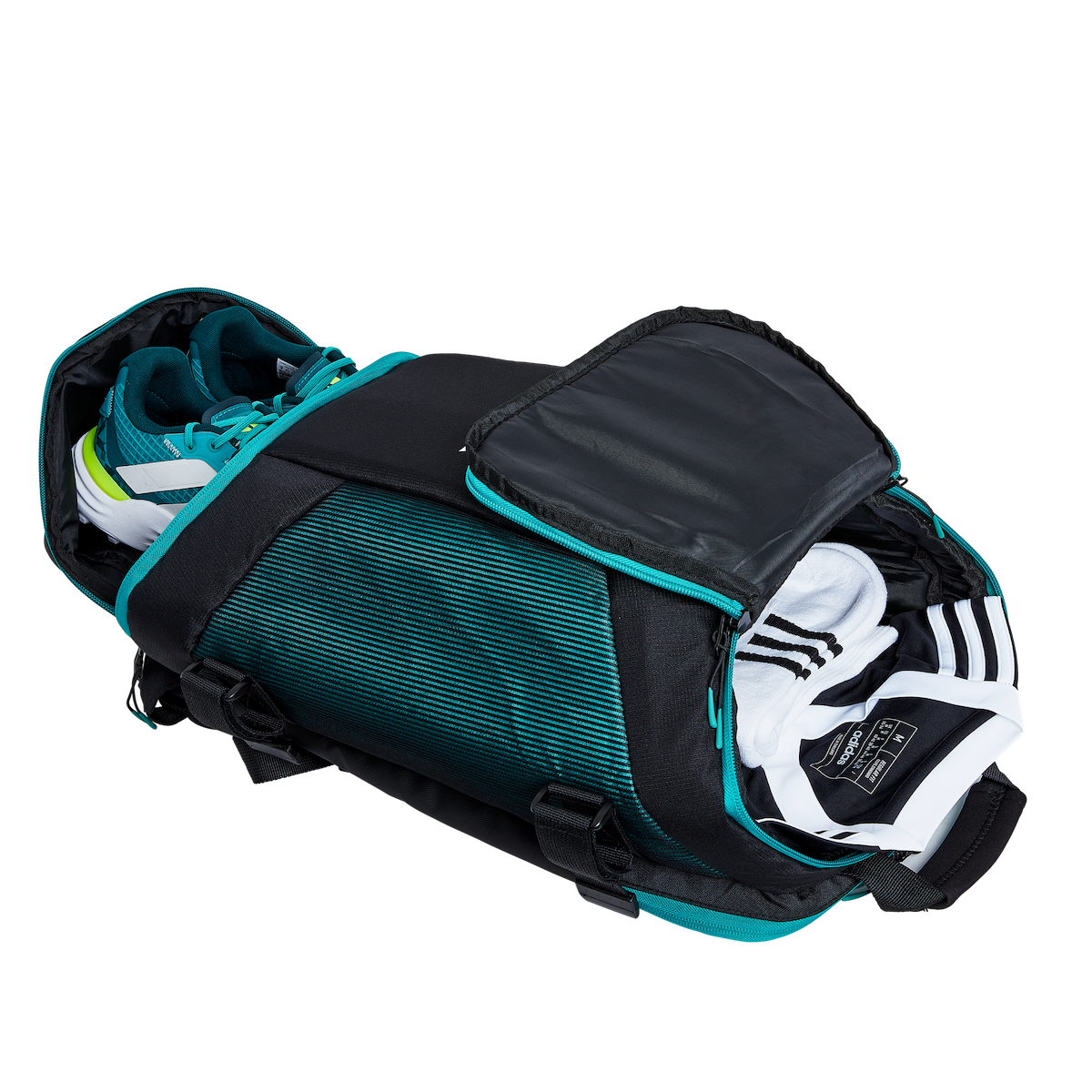 Adidas X-Symbolic .3 Hockey Backpack Black/Pure Teal 25/26 | ONE Sports Warehouse