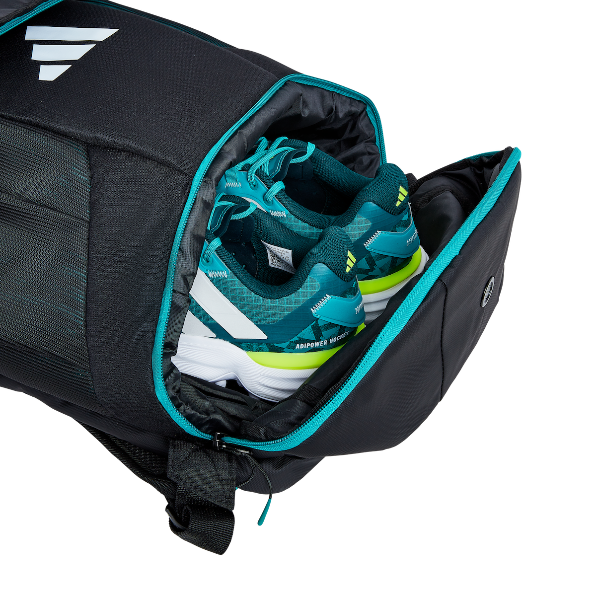 Adidas X-Symbolic .3 Hockey Backpack Black/Pure Teal 25/26 | ONE Sports Warehouse