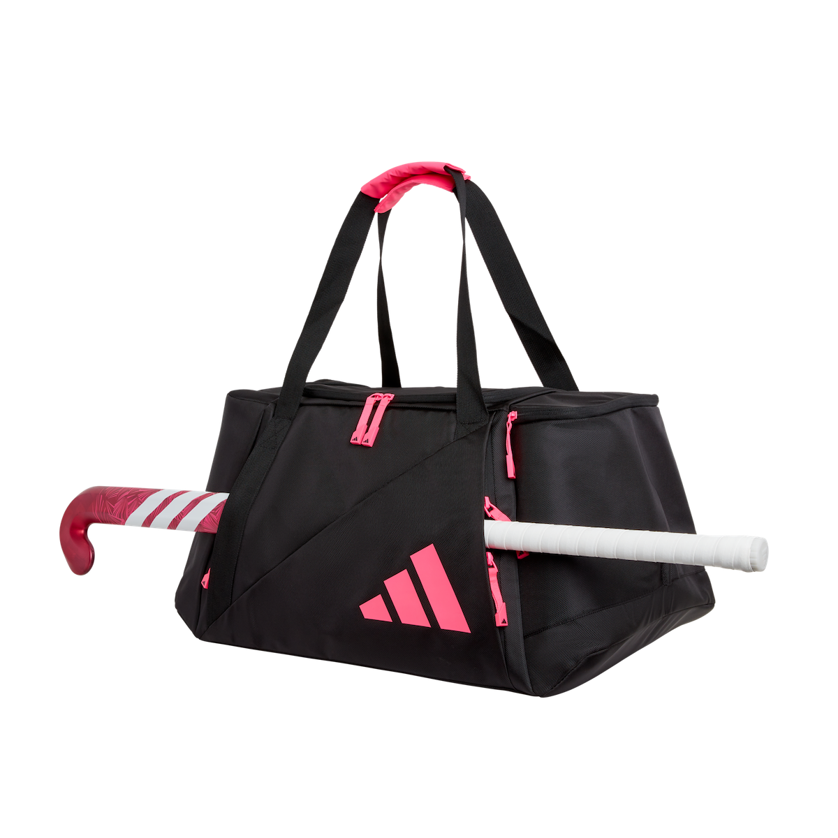 Adidas VS .6 Hockey Holdall Black/Lucid Pink 25/26 | ONE Sports Warehouse
