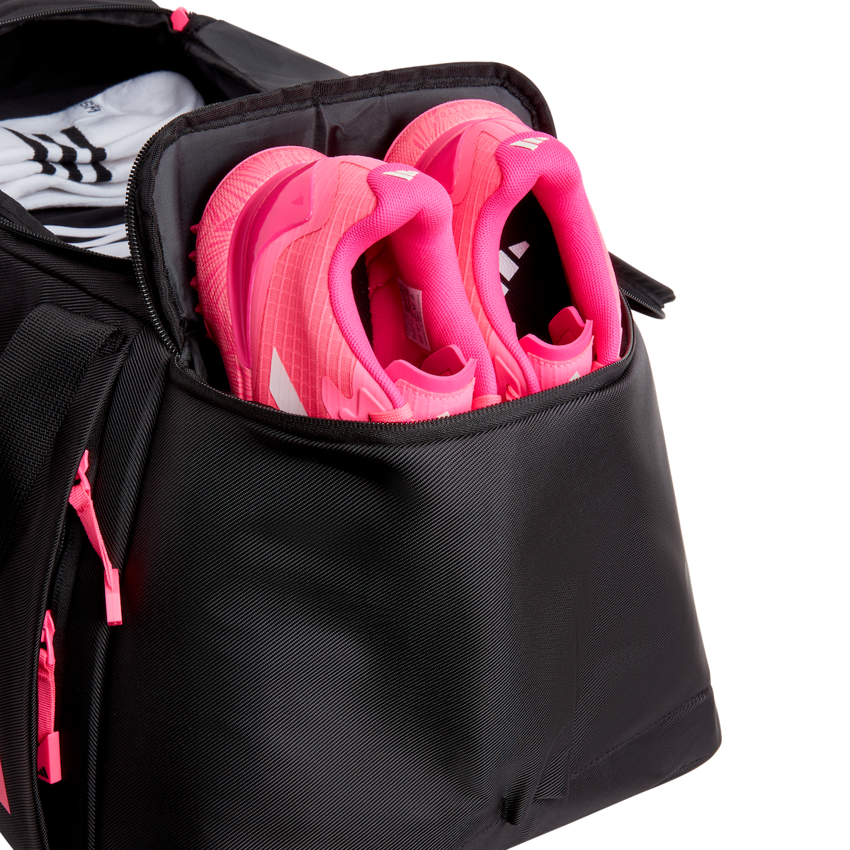 Adidas VS .6 Hockey Holdall Black/Lucid Pink 25/26 | ONE Sports Warehouse