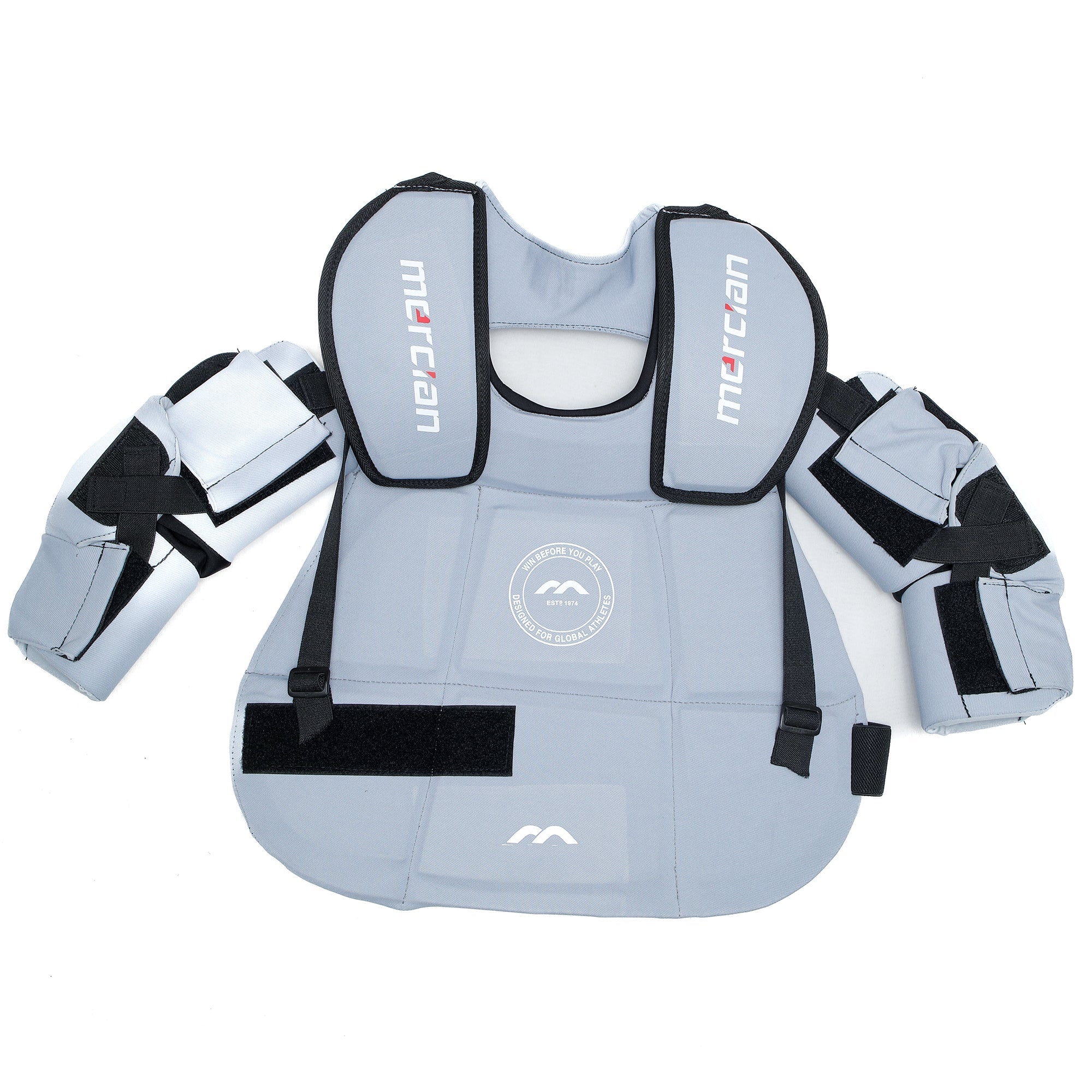 Mercian Genesis 3 Junior Goalkeeping Body Armour Grey - front view