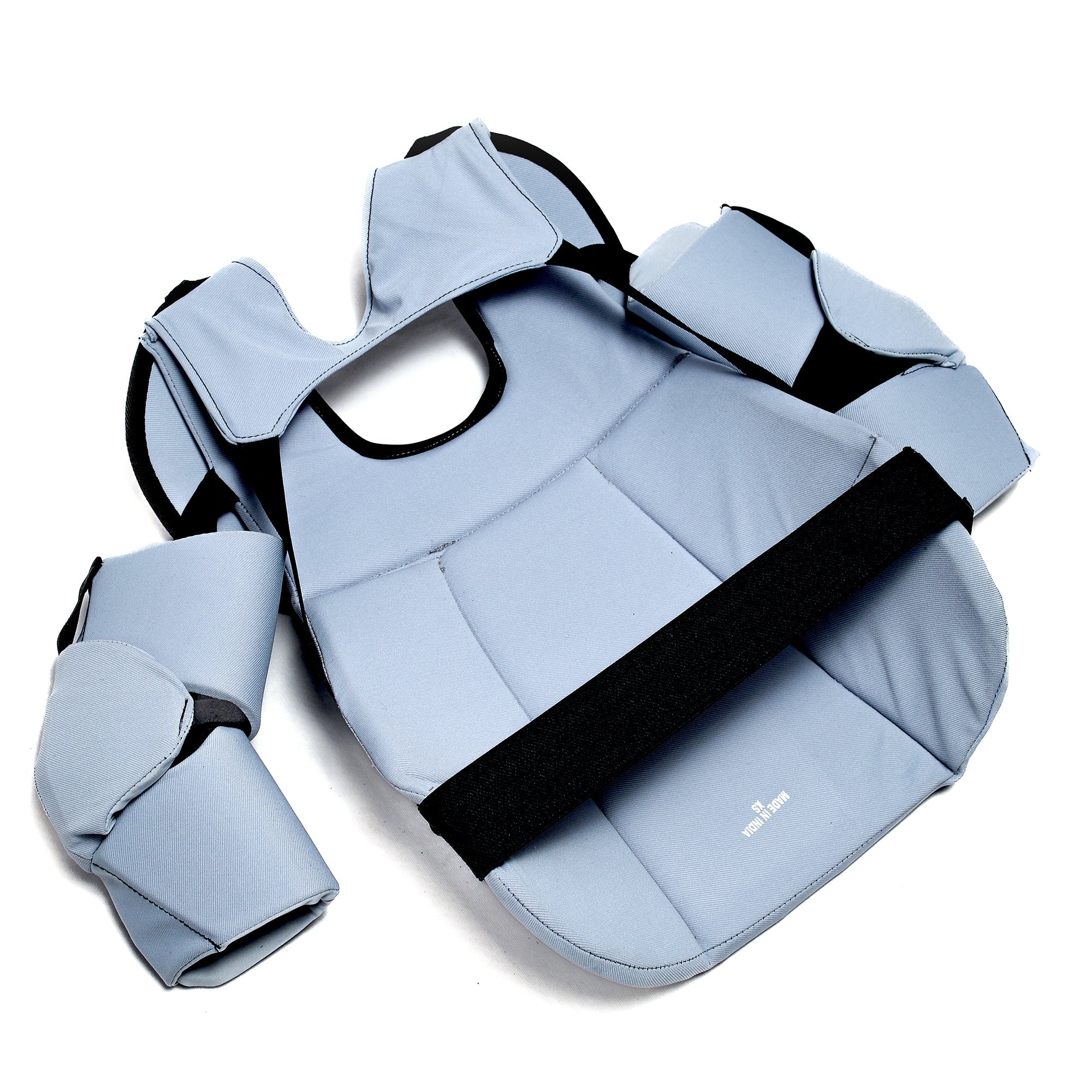 Mercian Genesis 3 Junior Goalkeeping Body Armour Grey - rear view (2)