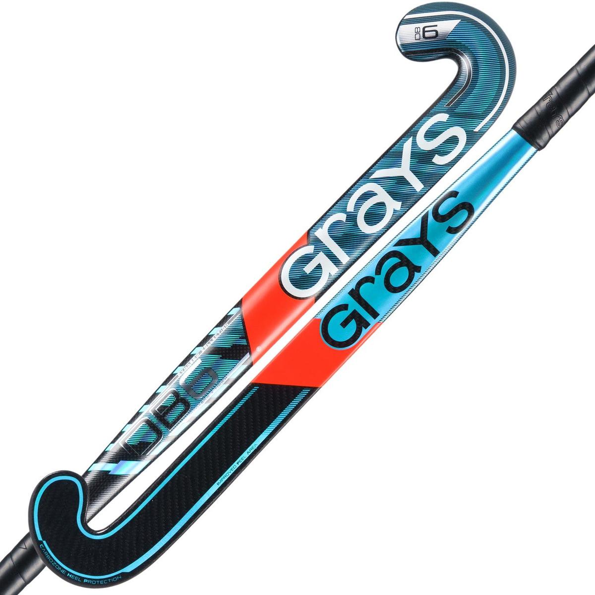 Grays DB6 Black/Blue Hockey Stick 25/26 | ONE Sports Warehouse