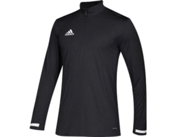 Adidas T19 Women's 1/4 Zip Long Sleeved Black | ONE Sports Warehouse