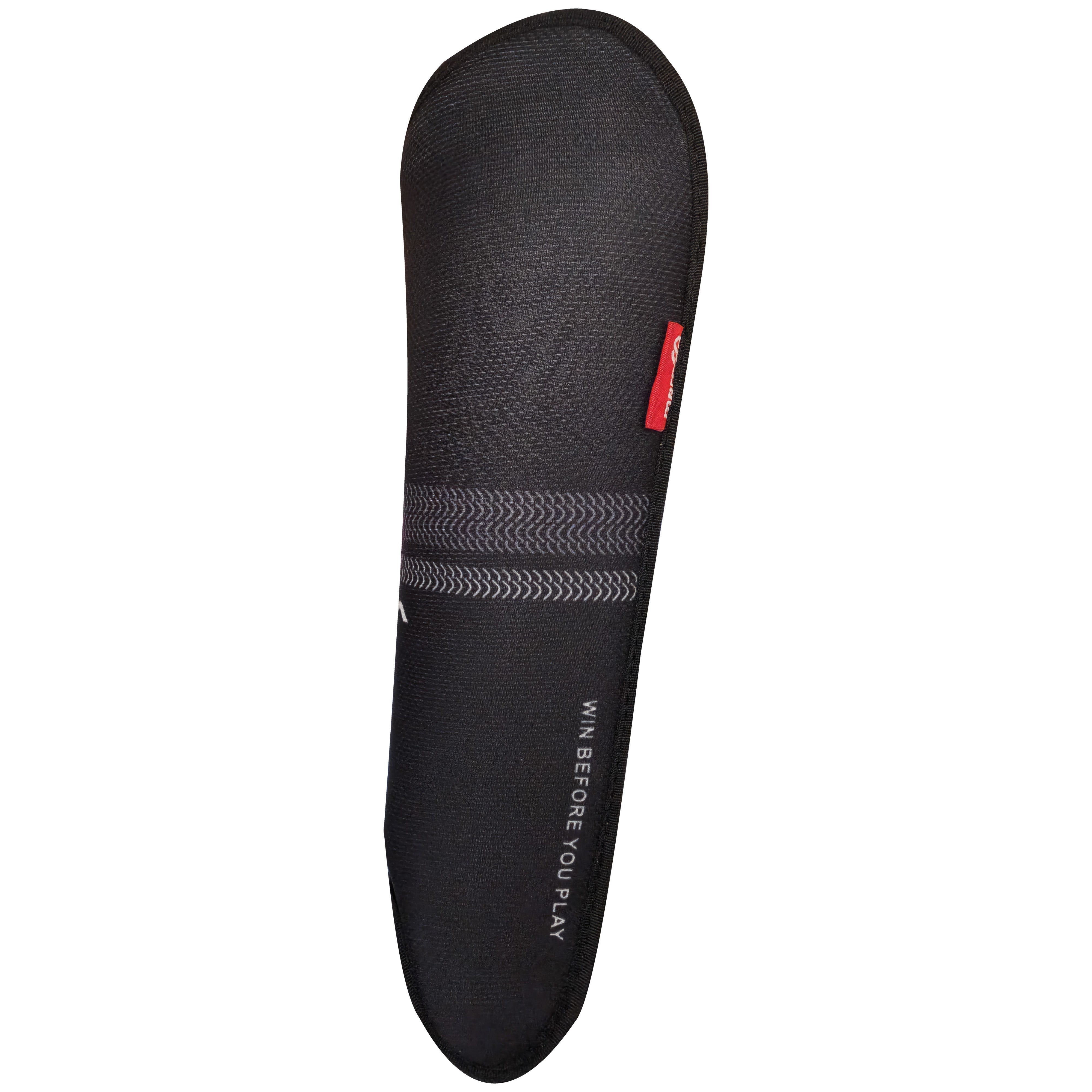 Mercian Evolution 1 Shin Pads 24/25 - Black side view (1)