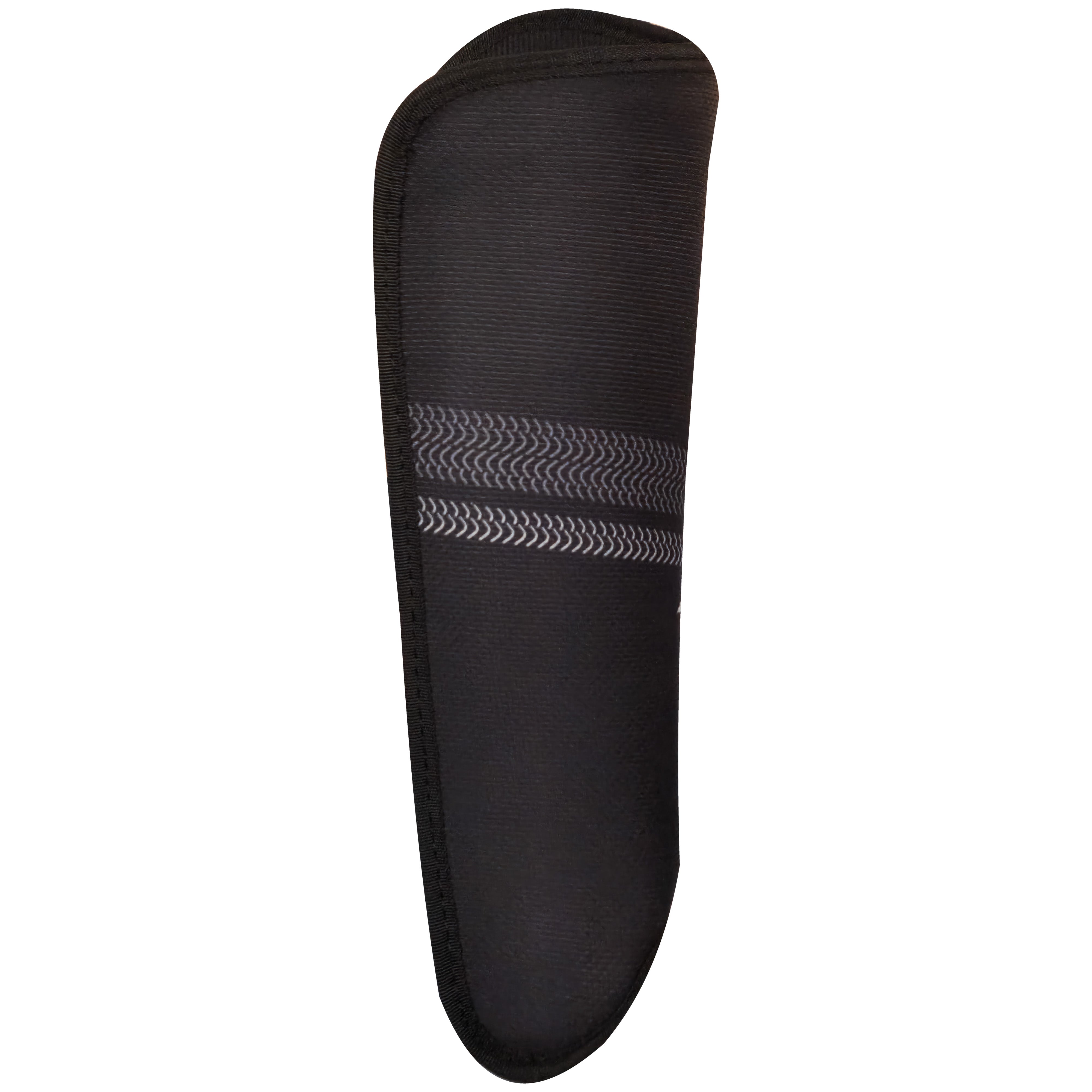 Mercian Evolution 1 Shin Pads 24/25 - Black side view (2)