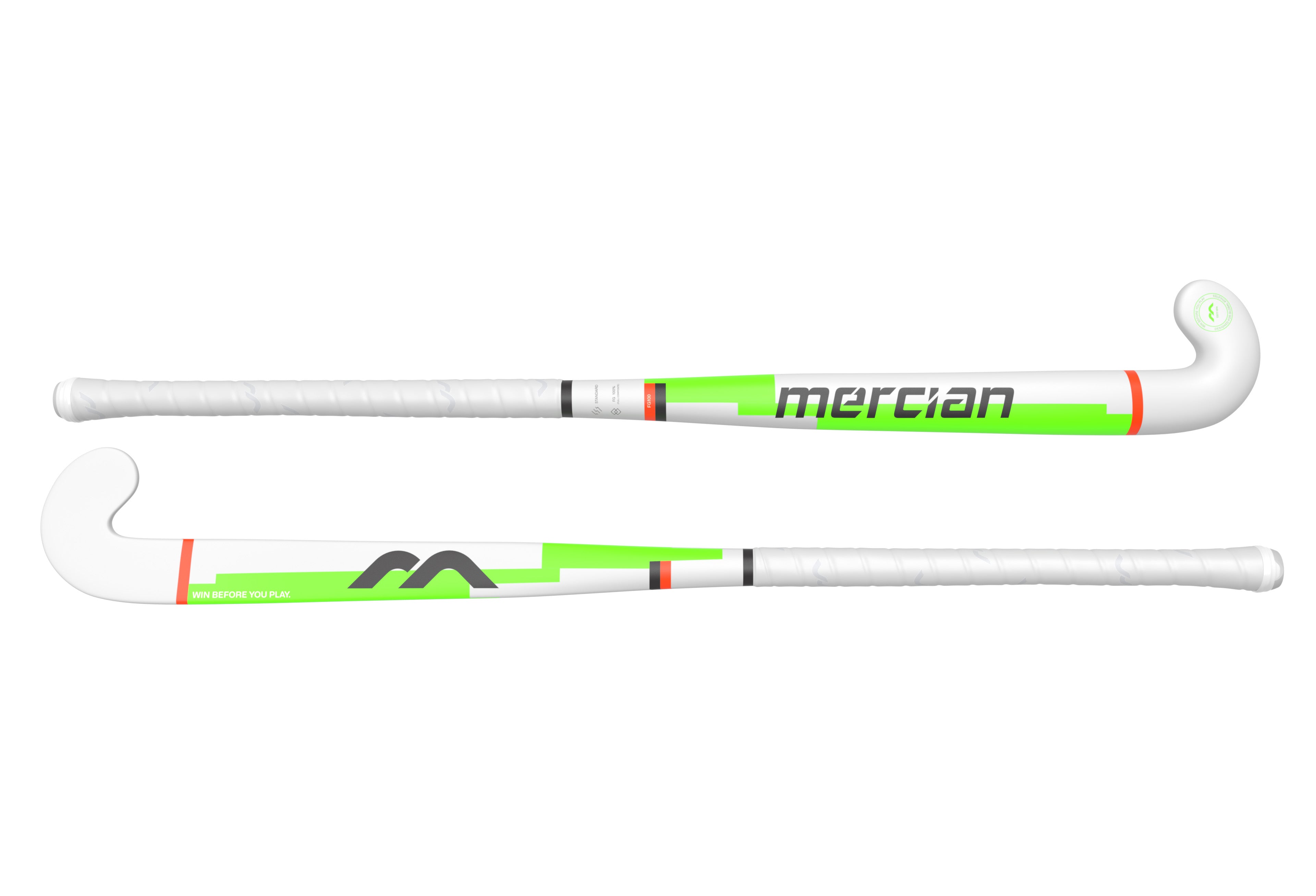 Mercian Genesis FG100 Junior Hockey Stick 25/26 White/Green | ONE Sports Warehouse