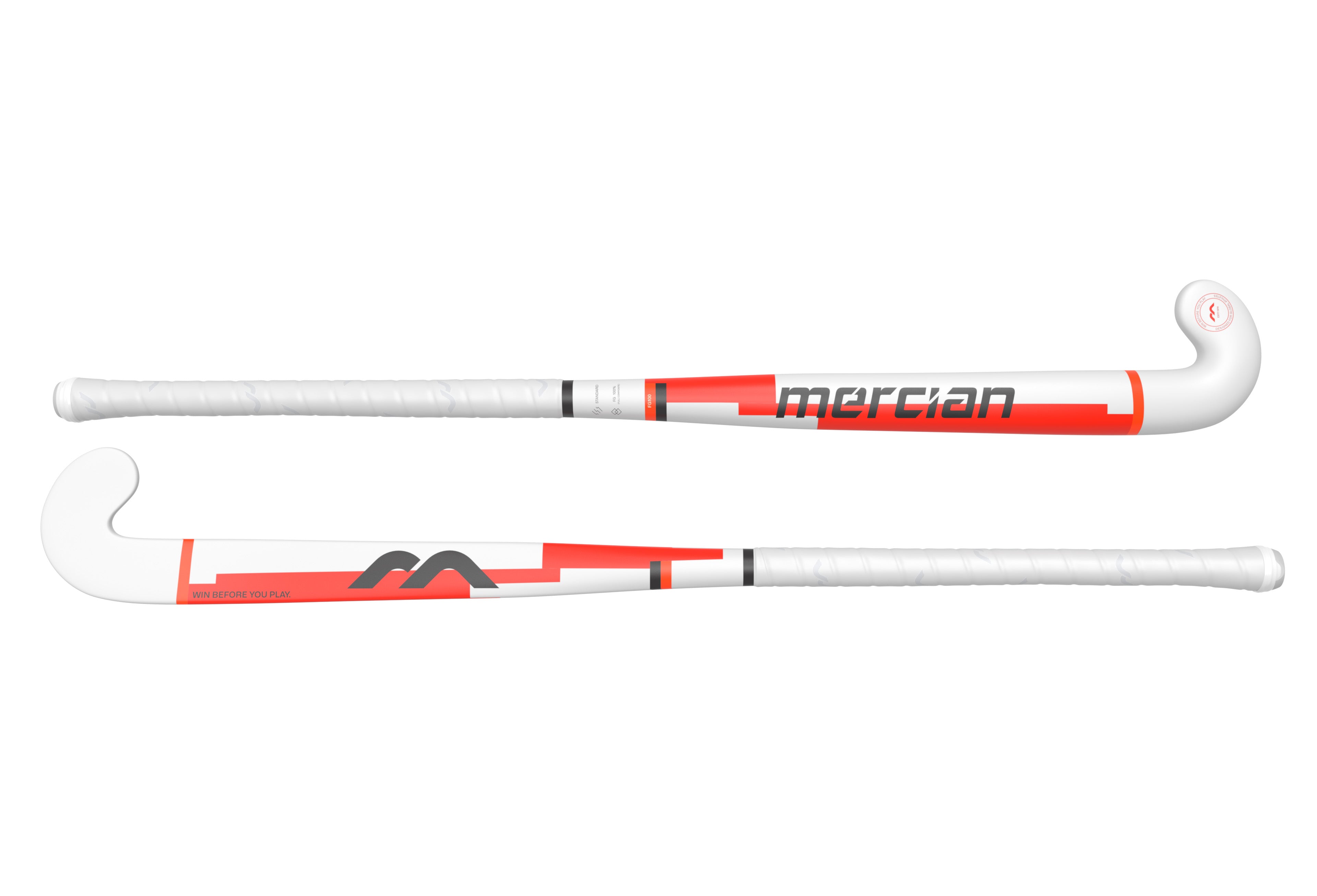 Mercian Genesis FG100 Junior Hockey Stick 25/26 White/Red | ONE Sports Warehouse