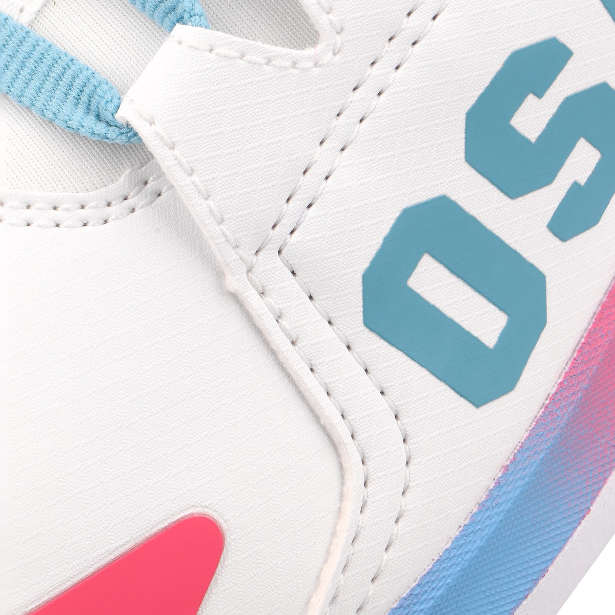 Osaka Furo Play White/Retro Blue/Raspberry Hockey Shoe 25/26 | ONE Sports Warehouse