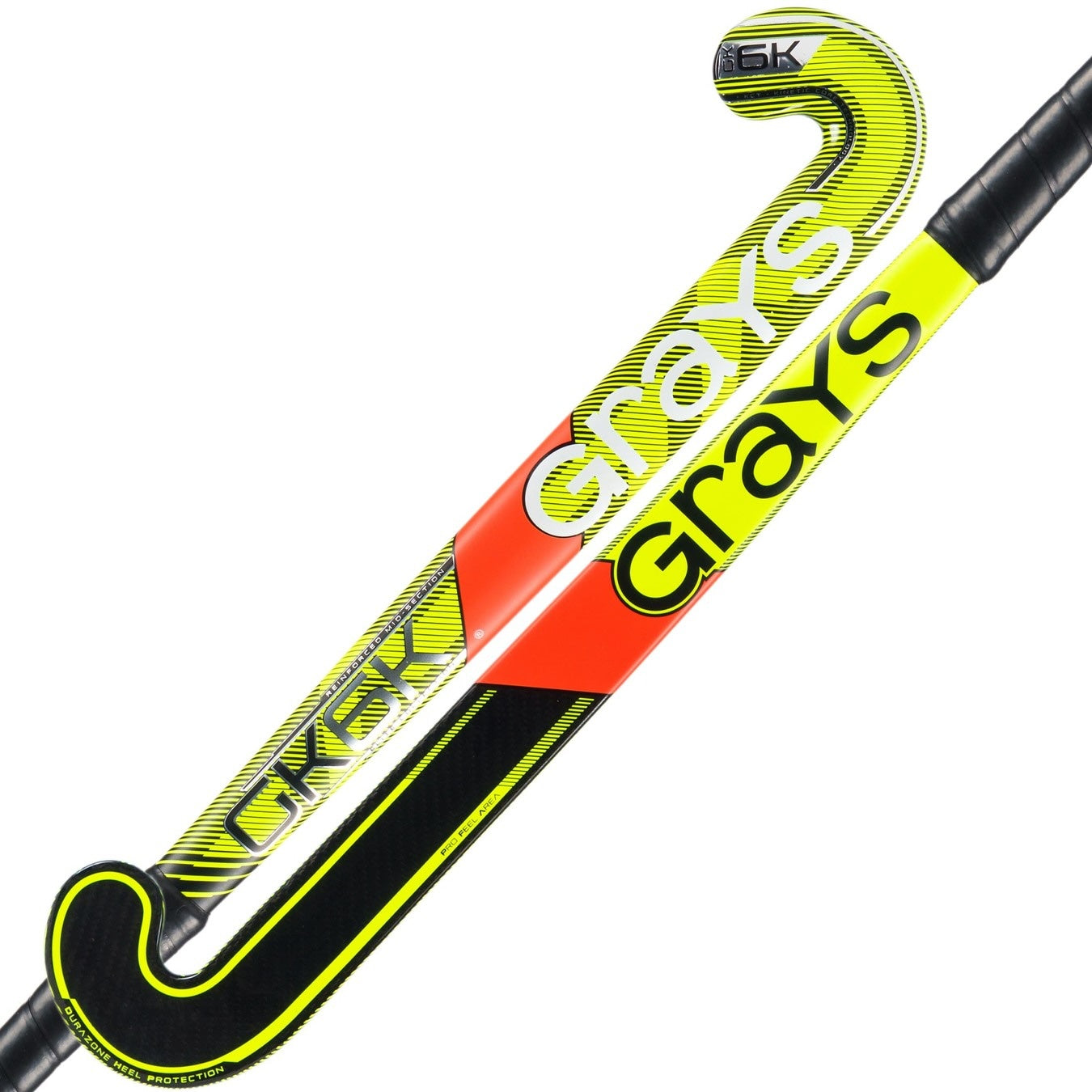 Grays GK 6K Pro Fluo Yellow Goal Keeper Hockey Stick 25/26 | ONE Sports Warehouse