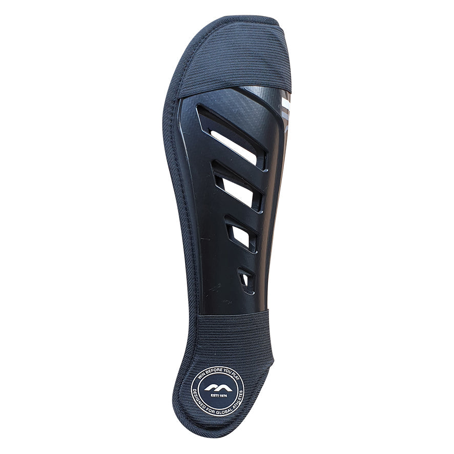 Mercian Genesis 1 Plastic Shin Pads - Black X-Small