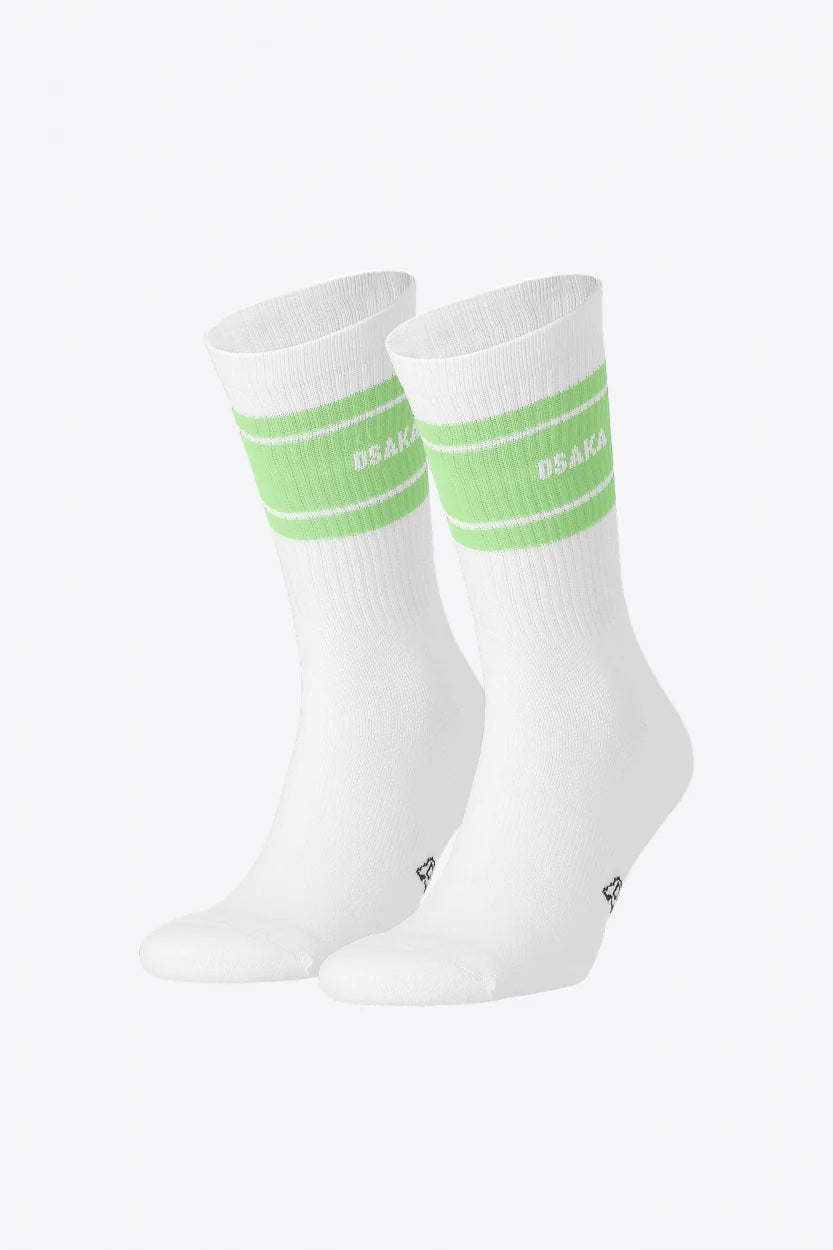 Osaka Colourway Socks Duo Pack Green 25/26 | ONE Sports Warehouse