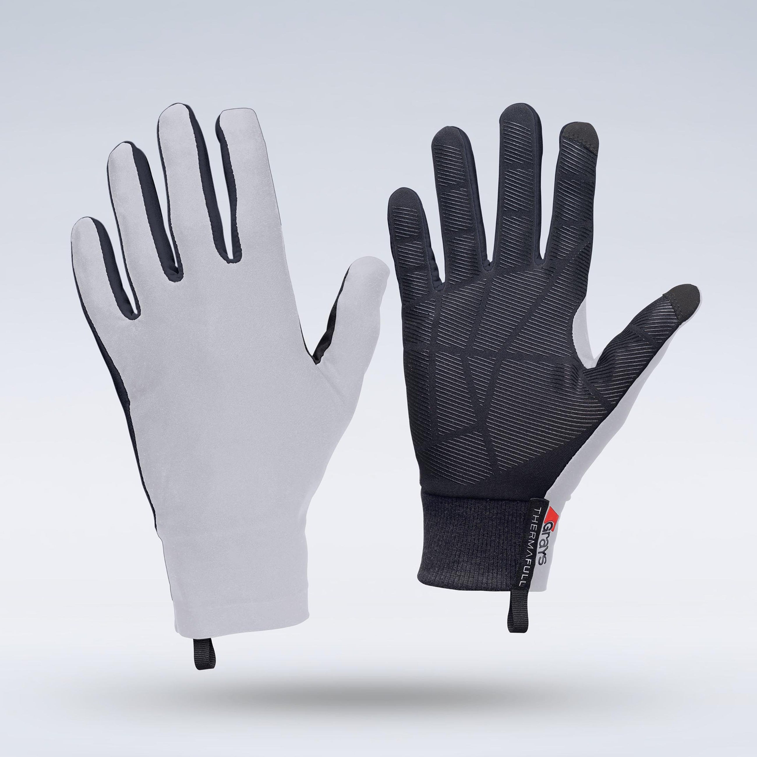 Grays Therma Full (Pair) White / Black - Back View | ONE Sports Warehouse