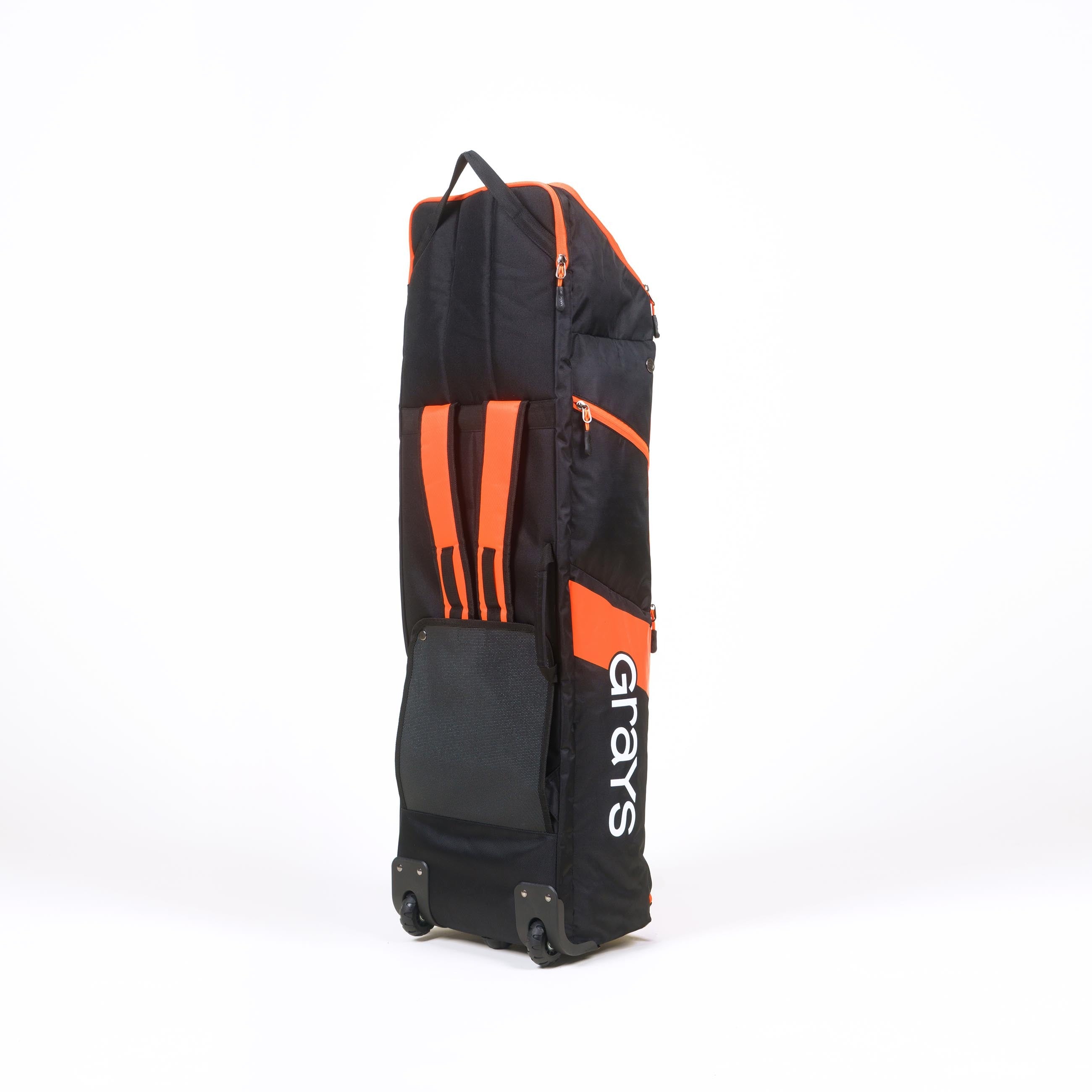 Grays G900 Hockey Kitbag Black/Orange — Back View | ONE Sports Warehouse