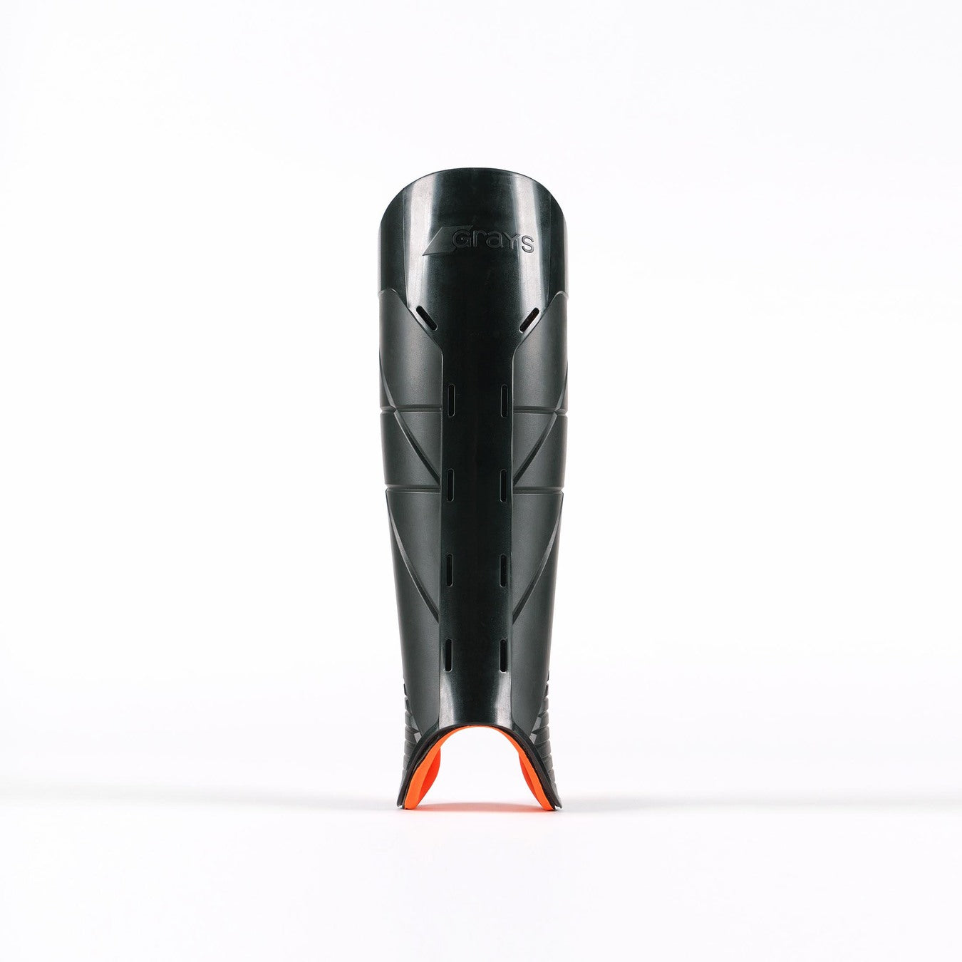 Grays G900 Shin Pads Black/Fluoro Orange 25/26 | ONE Sports Warehouse