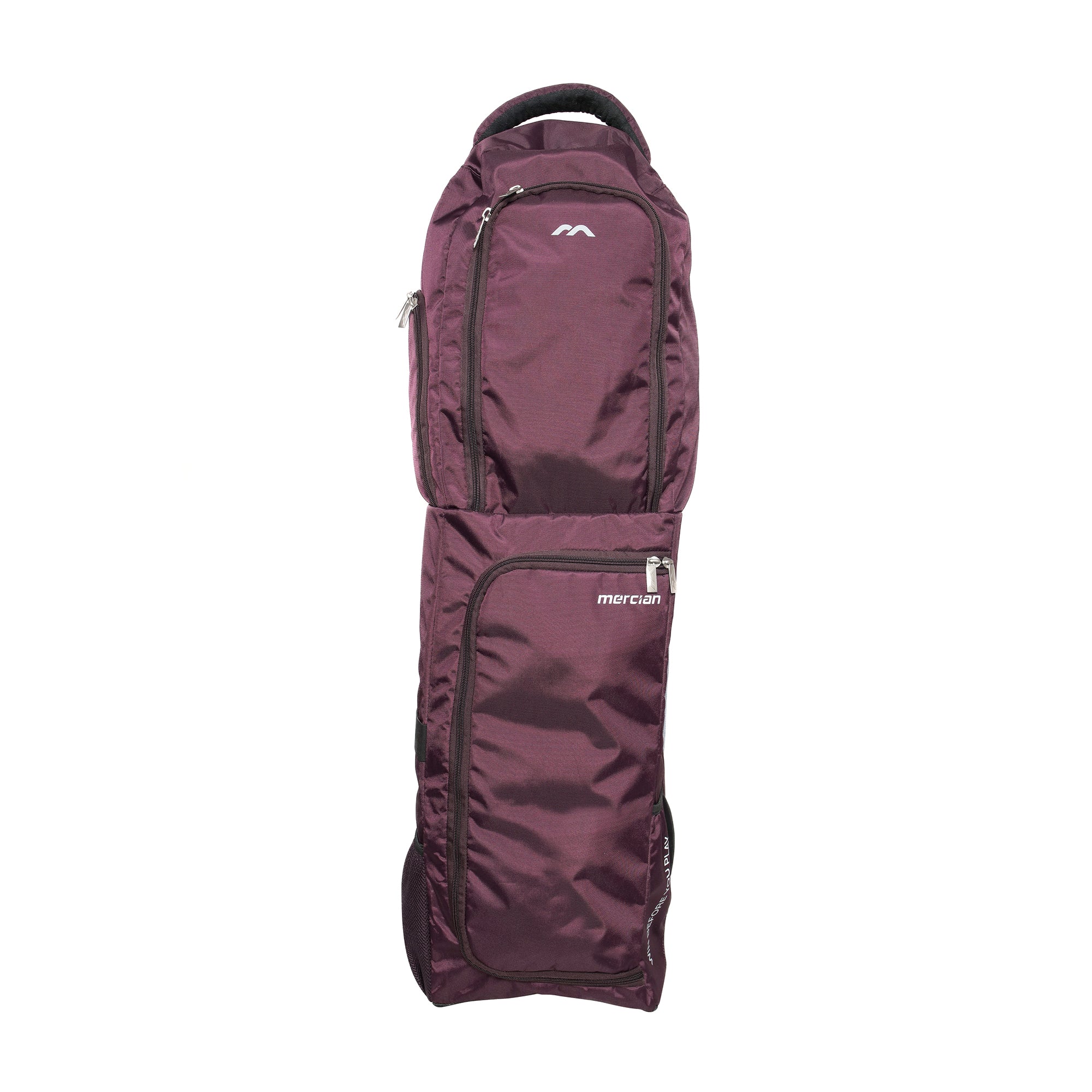 Mercian Evolution 1 Multi Stick Bag Grey/Lime 25/26 - front view (1)