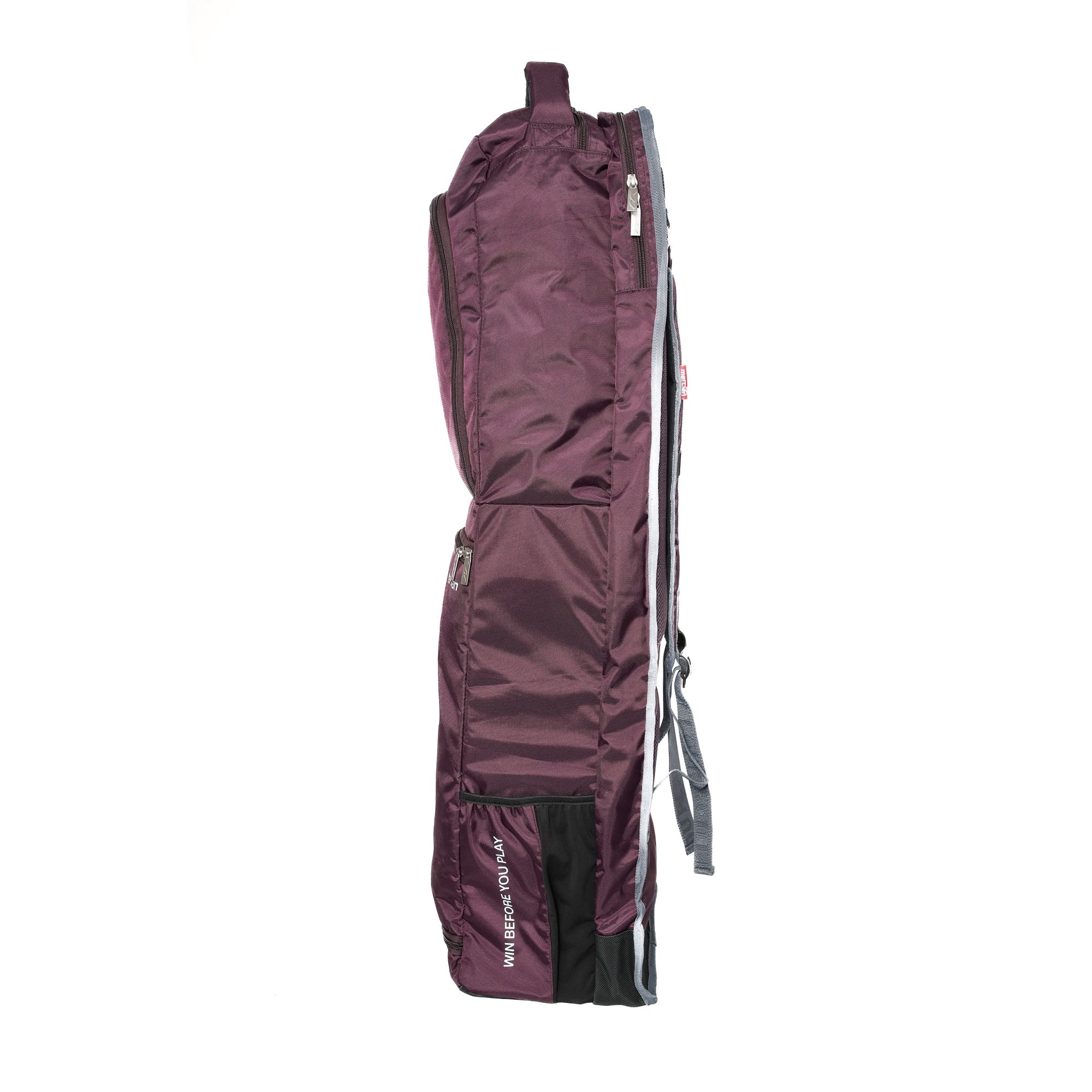 Mercian Evolution 1 Multi Stick Bag Grey/Lime 25/26 - side view (4)
