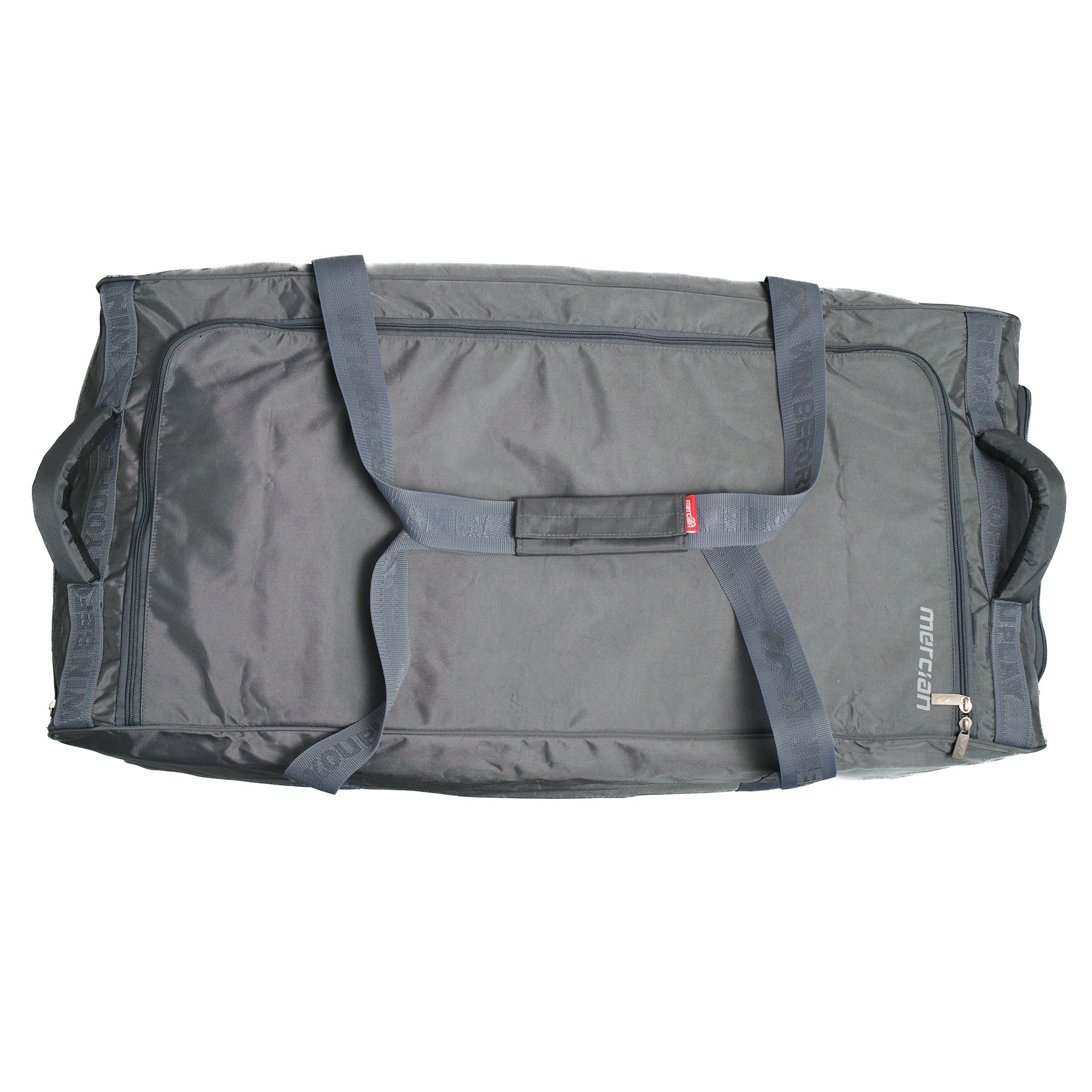 Mercian Evolution 1 Goalkeeper Bag + Wheels Grey | ONE Sports Warehouse