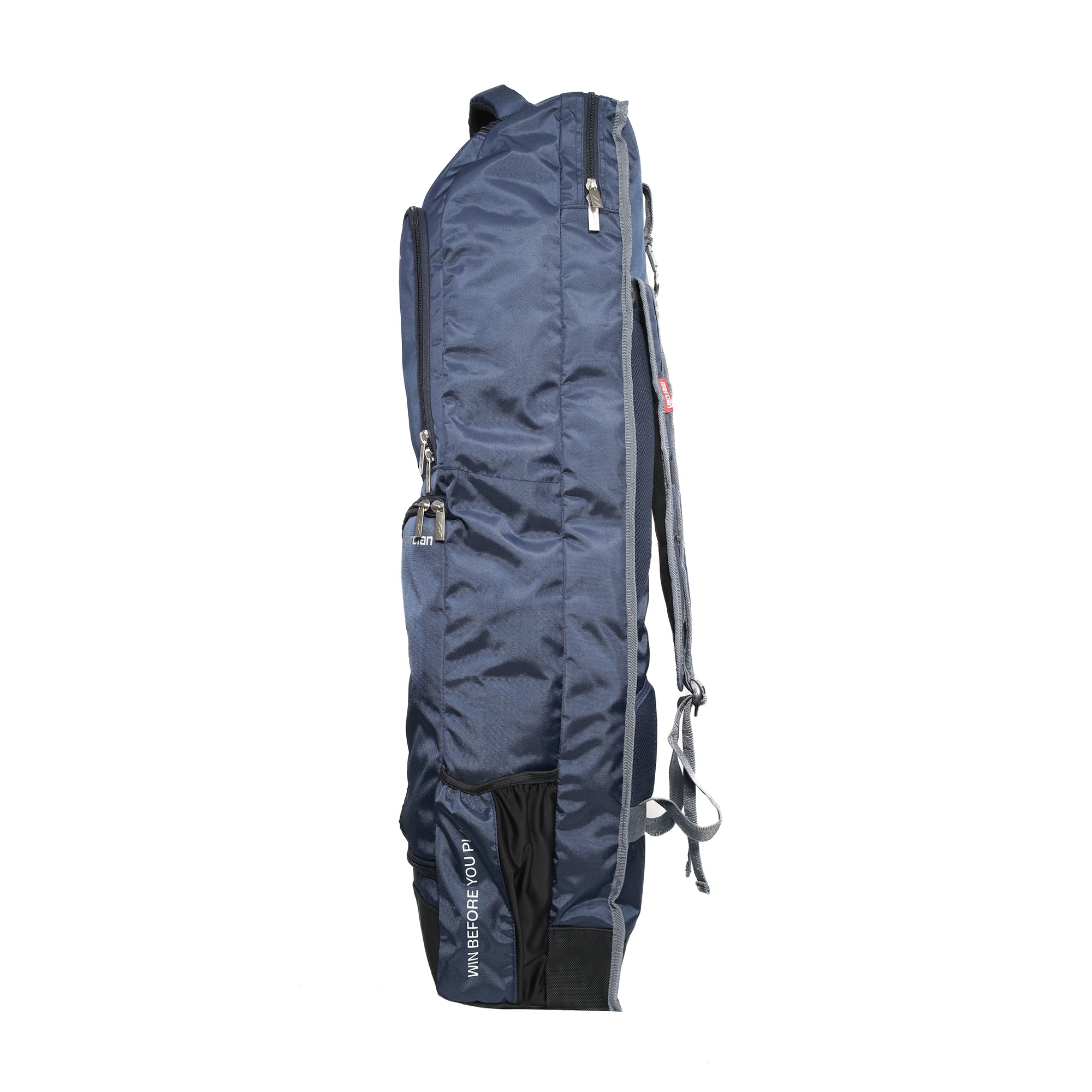 Mercian Evolution 1 Multi Stick Bag Grey/Lime 25/26 - side view (5)
