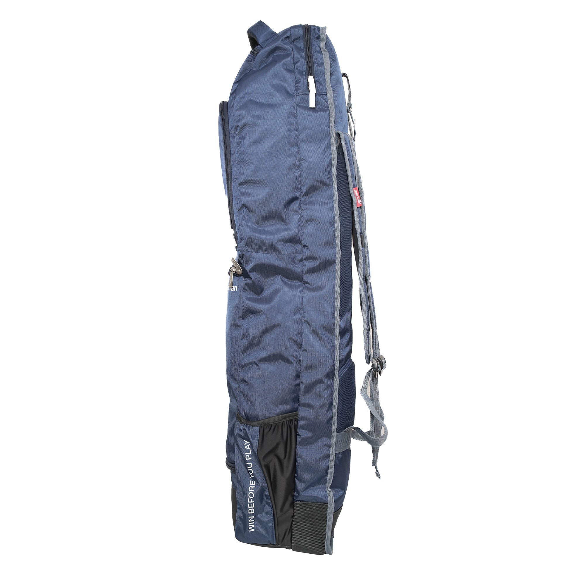 Mercian Evolution 2 Multi Stick Bag Grey/Lime 25/26 - side view (5)