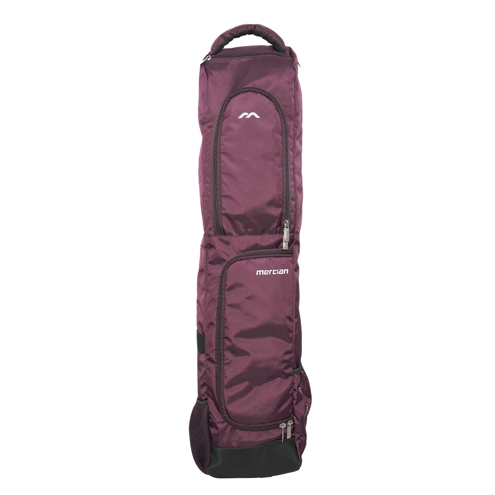 Mercian Evolution 2 Multi Stick Bag Grey/Lime 25/26 - front view (1)