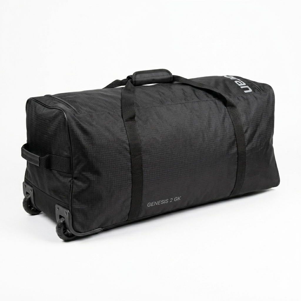 Mercian Genesis 2 Goalkeeping Wheelie Bag 26/27 - angled view