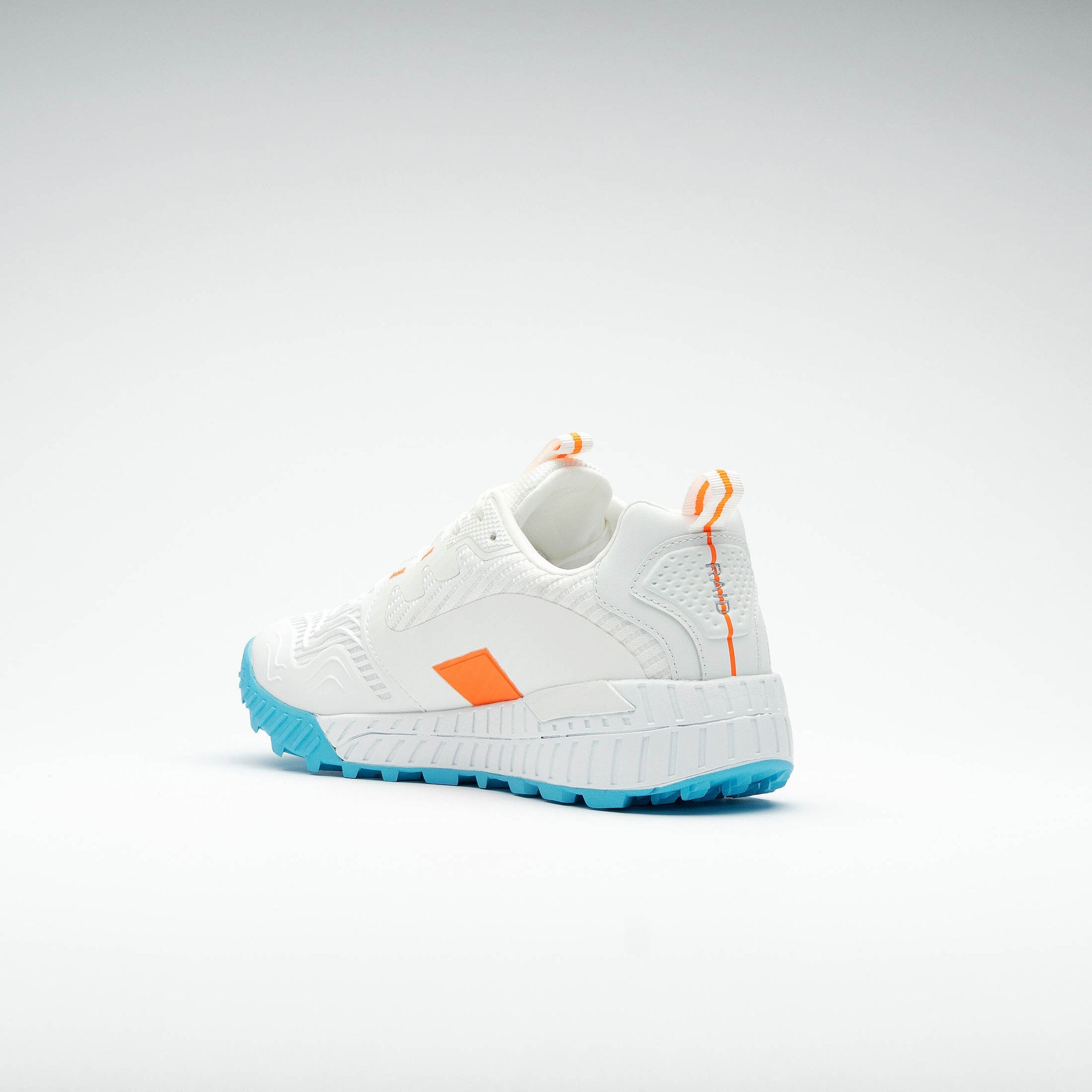 Grays AC Raid 3.0 White - Heel Angle | ONE Sports Warehouse