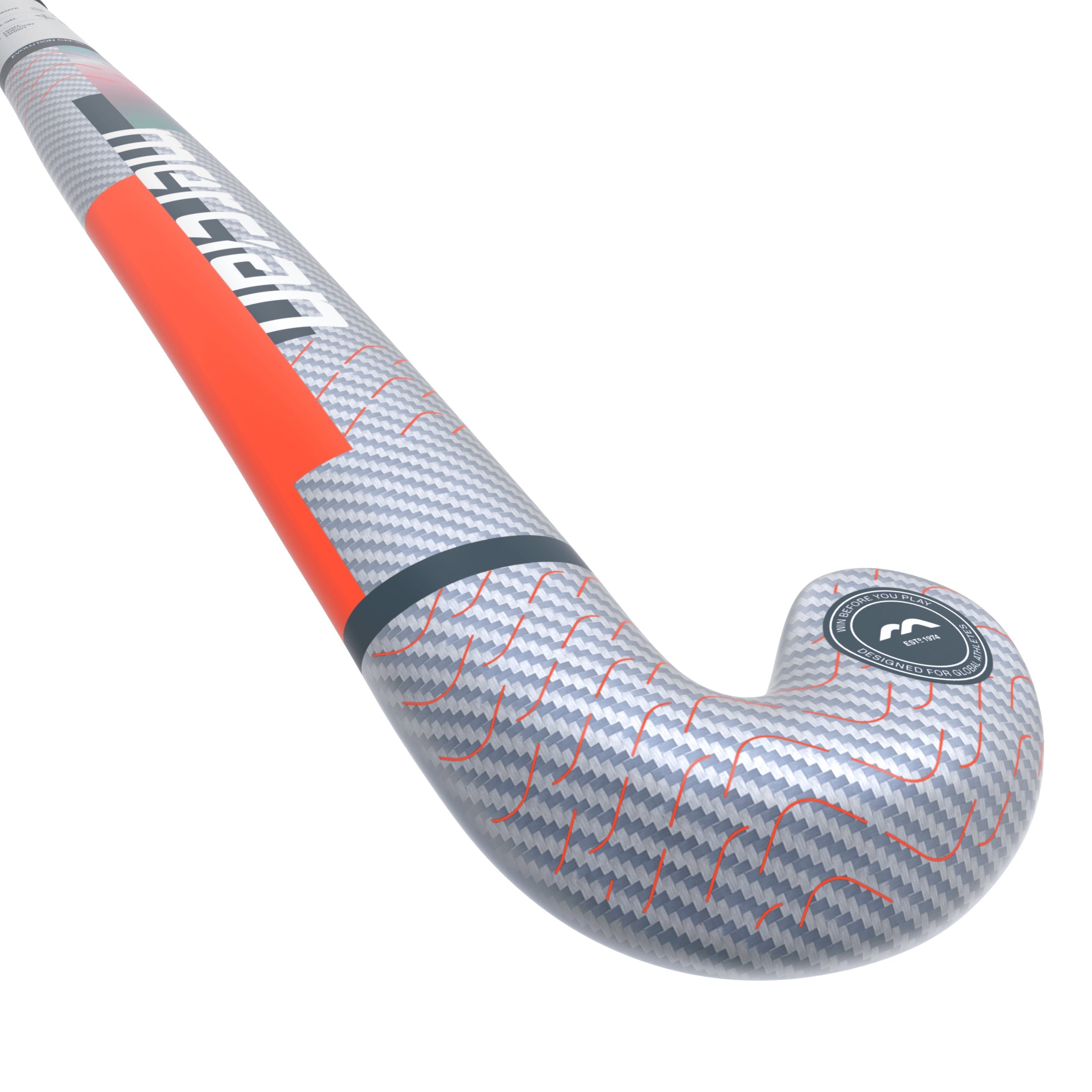 Mercian Evolution CKF35 Ultimate V2 Composite Hockey Stick 25/26 - Orange rear view (1)