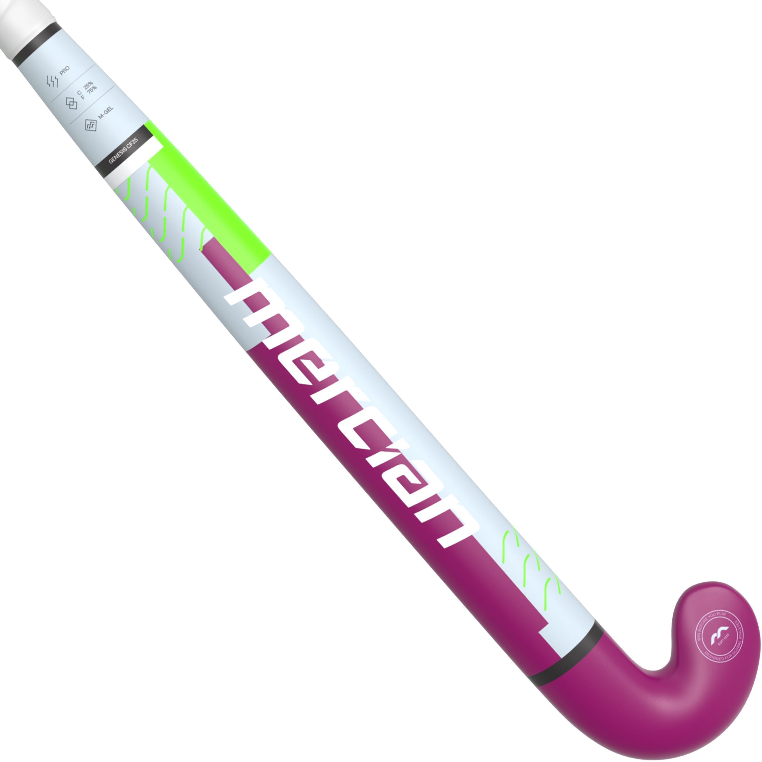 Mercian Genesis CF25 Intermediate Composite Hockey Stick 25/26 - front view (1)