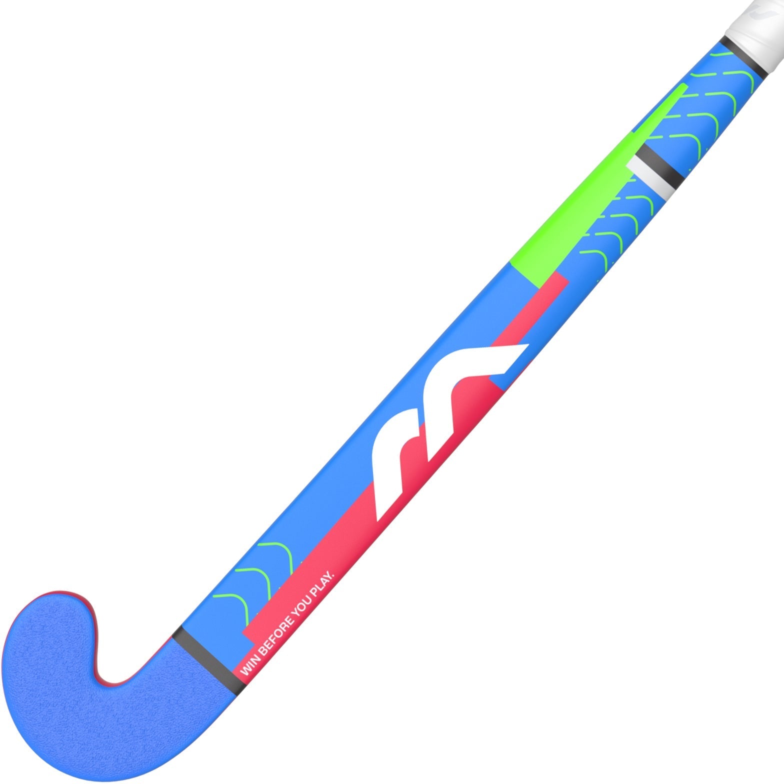 Mercian Genesis CF5 Junior Composite Hockey Stick 25/26 - Royal/Rubine front and back